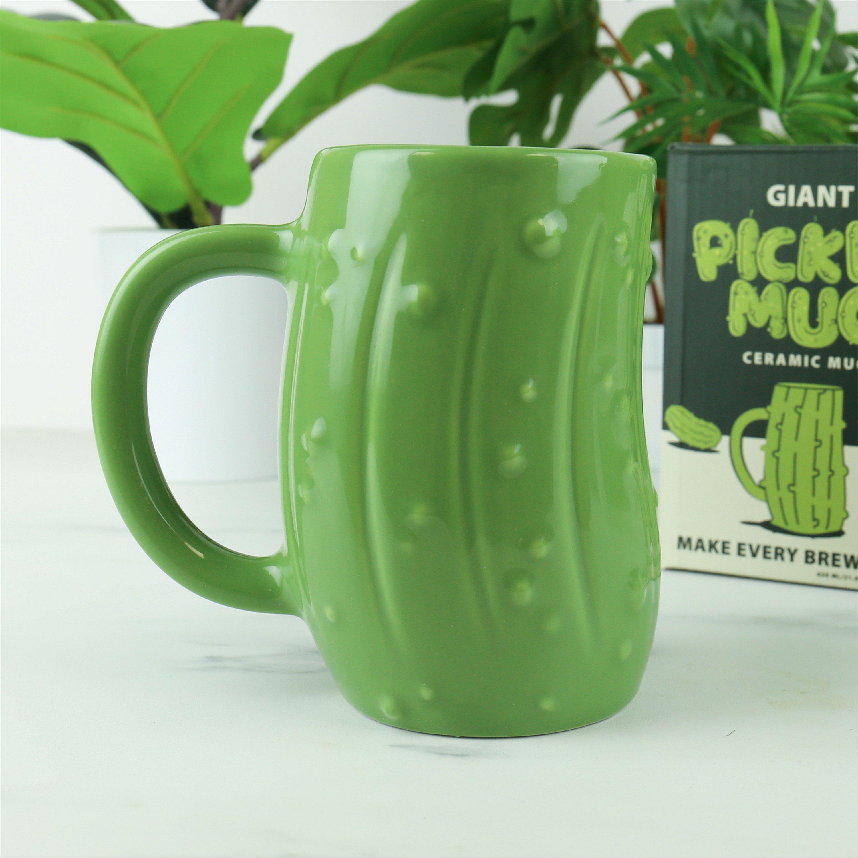 Green - Gift Republic - Giant Pickle Mug - 2