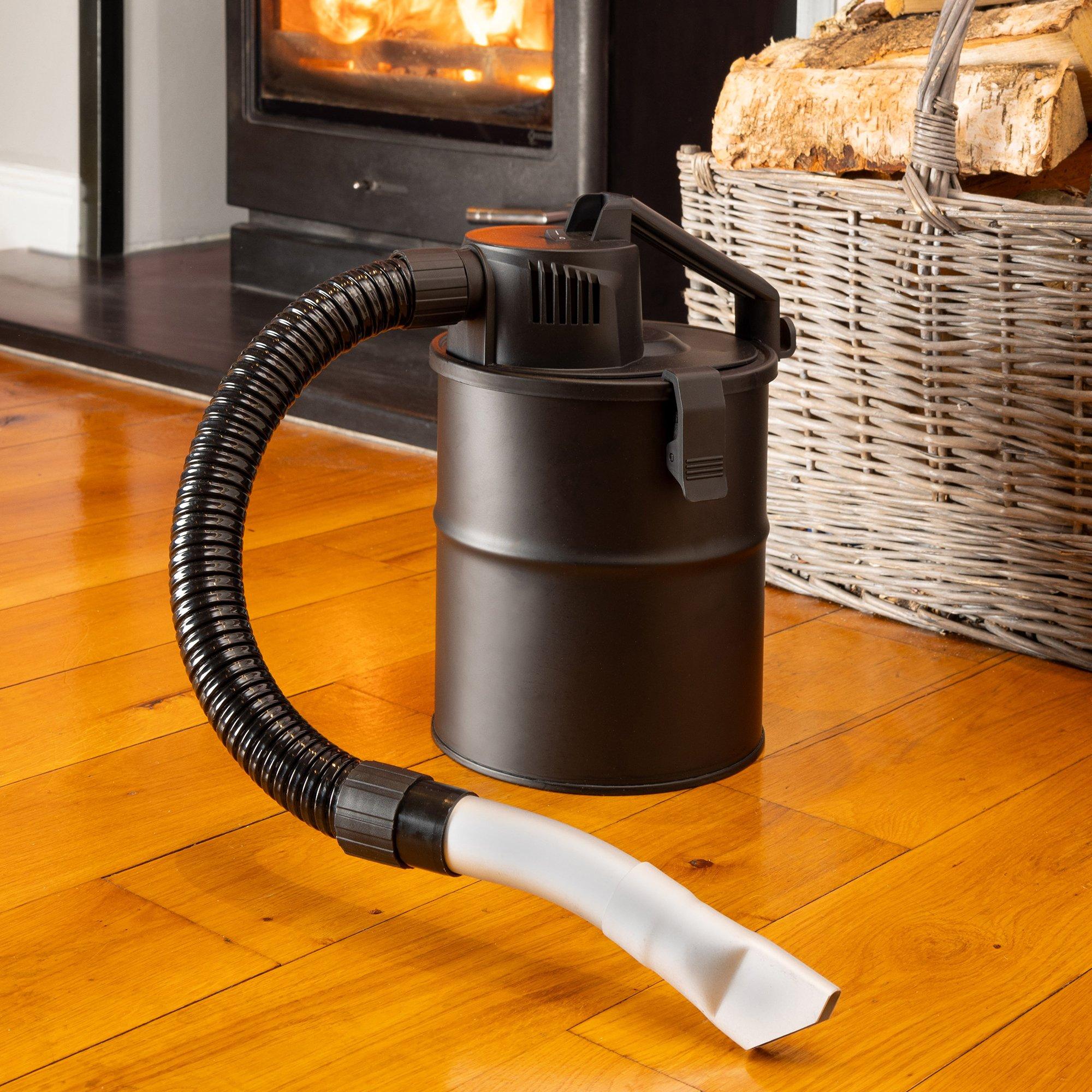 Black - Daewoo Electricals - 6L Fireplace Ash Vacuum Cleaner with Hepa Filter - 2