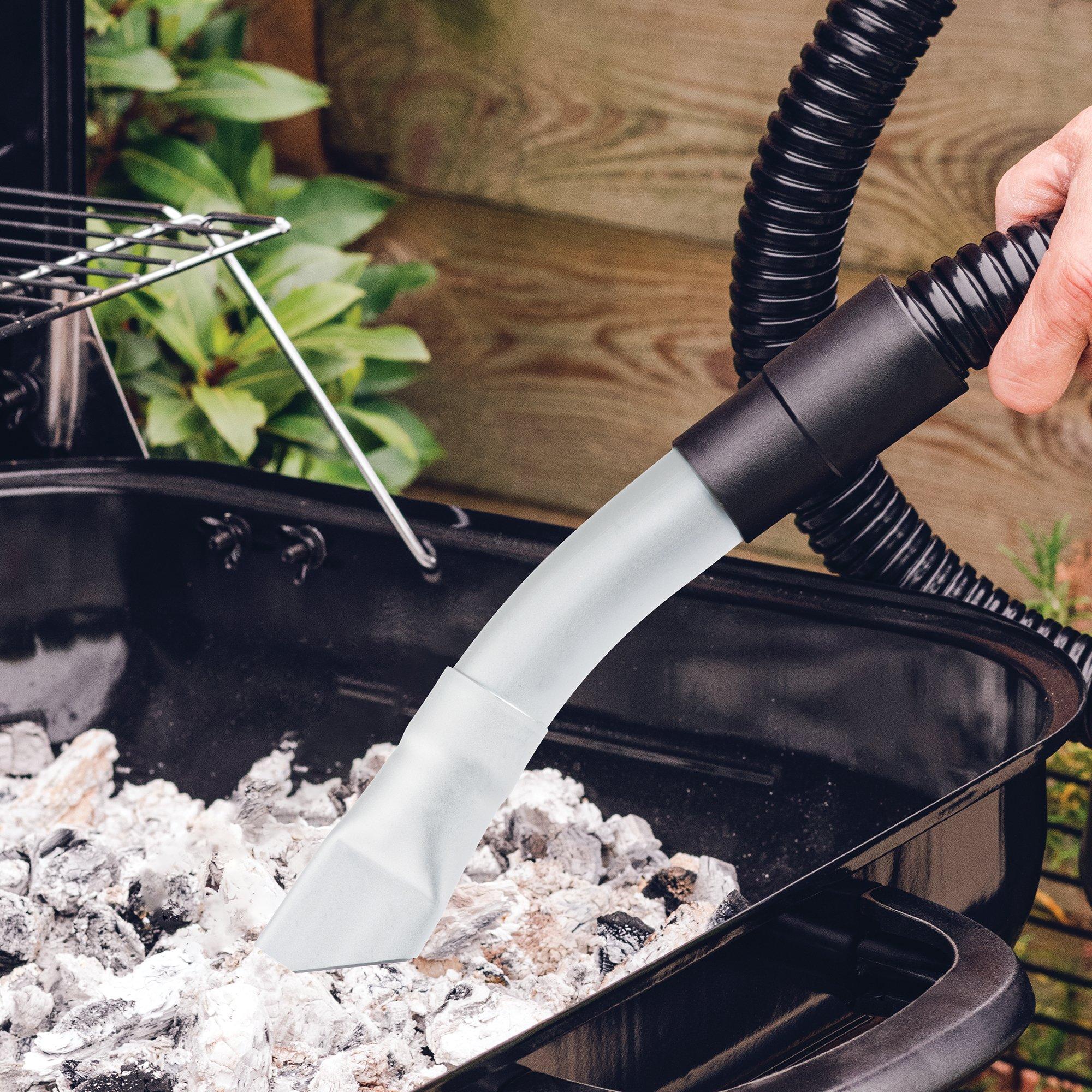 Black - Daewoo Electricals - 6L Fireplace Ash Vacuum Cleaner with Hepa Filter - 5