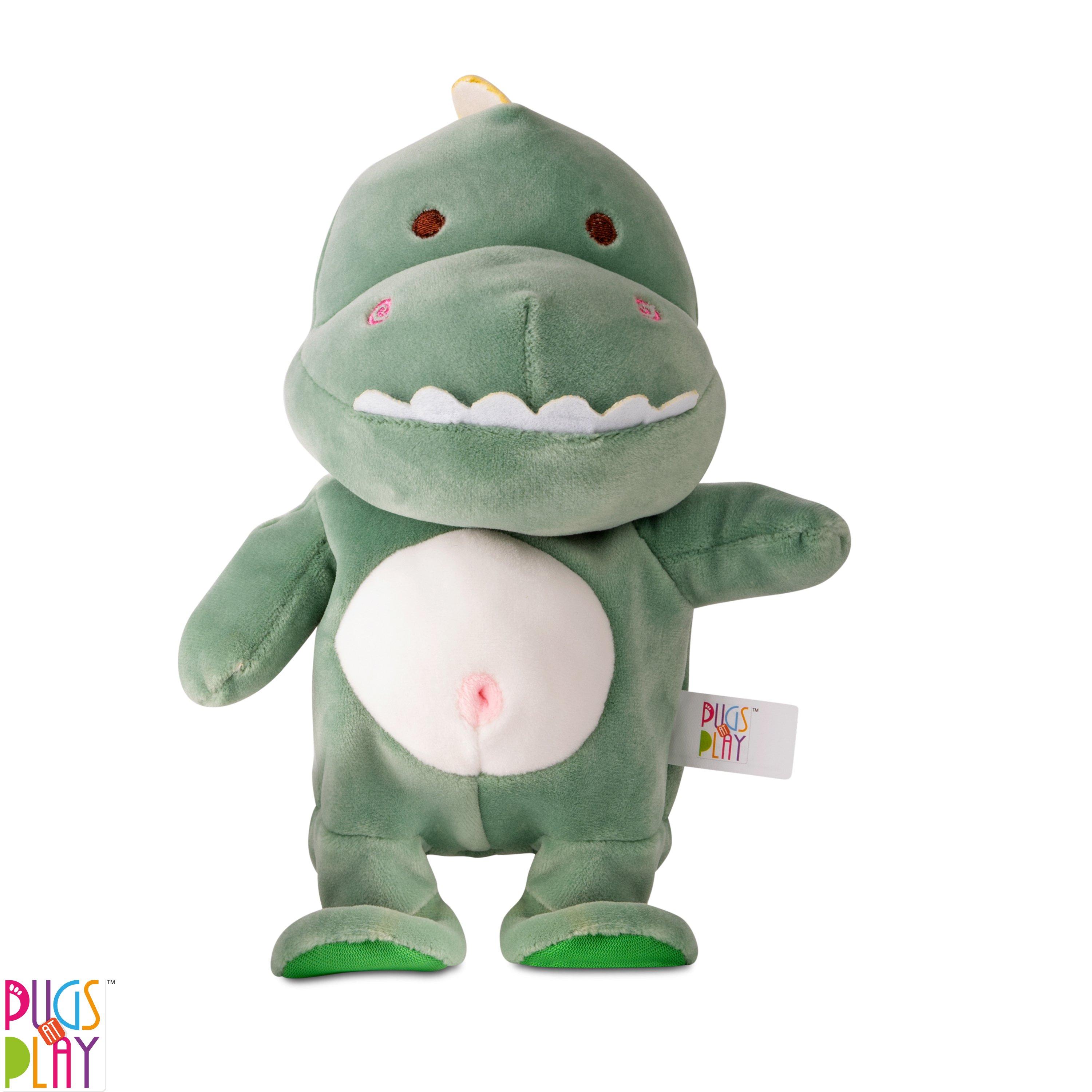 Pugs At Play  Kids Max Walking & Talking Dinosaur Interactive Plush T - 
