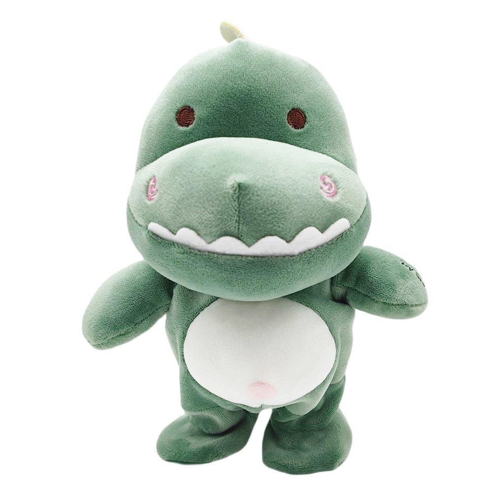 Multi - Pugs at Play - Max Walking & Talking Dinosaur Interactive Plush T - 7