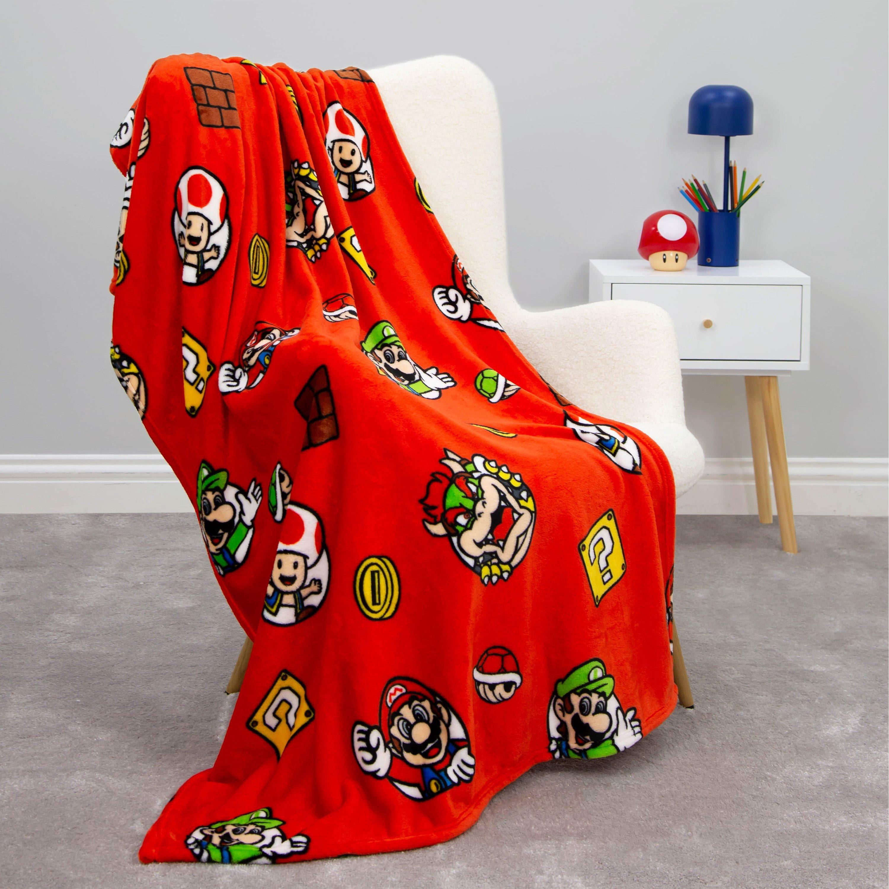 Multi - Nintendo - Here We Go Again Fleece Blanket - 2