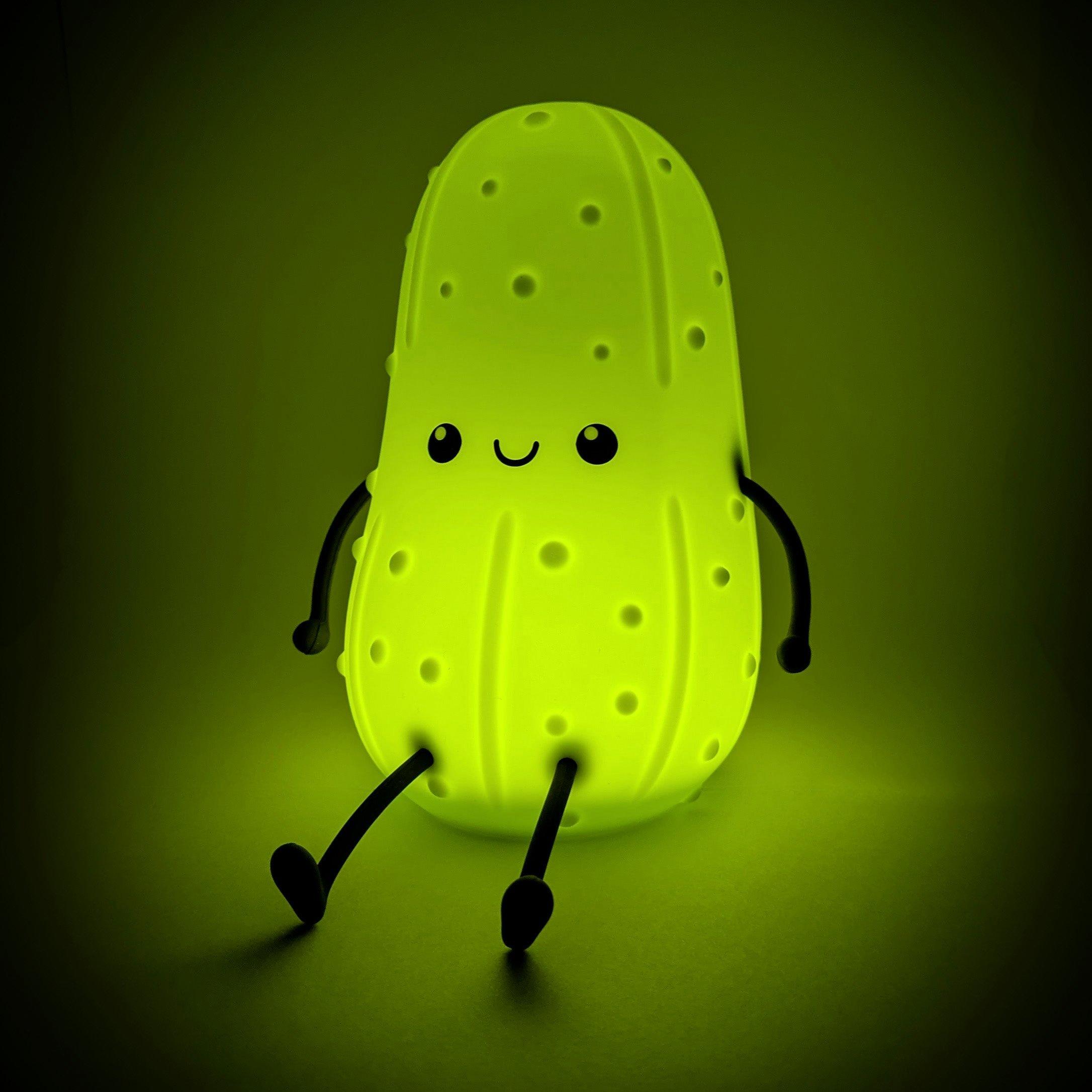 Green - Gift Republic - Pickle Light – Soft-Touch Squeezable Light - 2