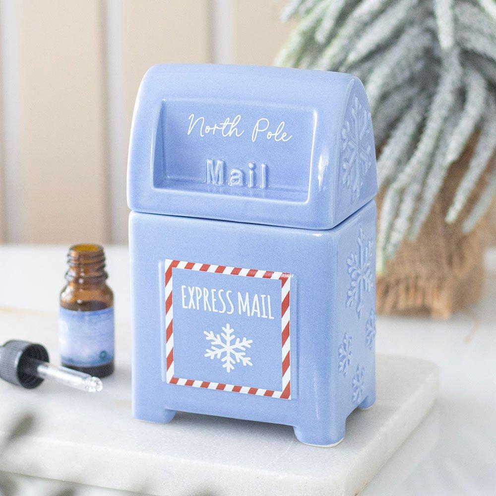 White - Something Different - North Pole Postbox Oil Burner - 1