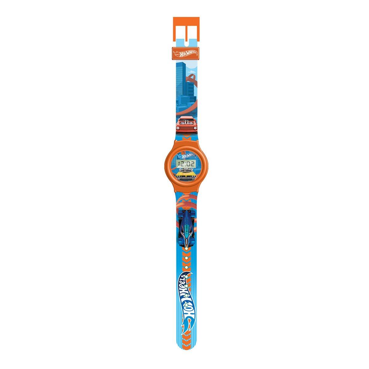 Multi - Hot Wheels - Hot Wheels 5 Function LCD Watch - 2