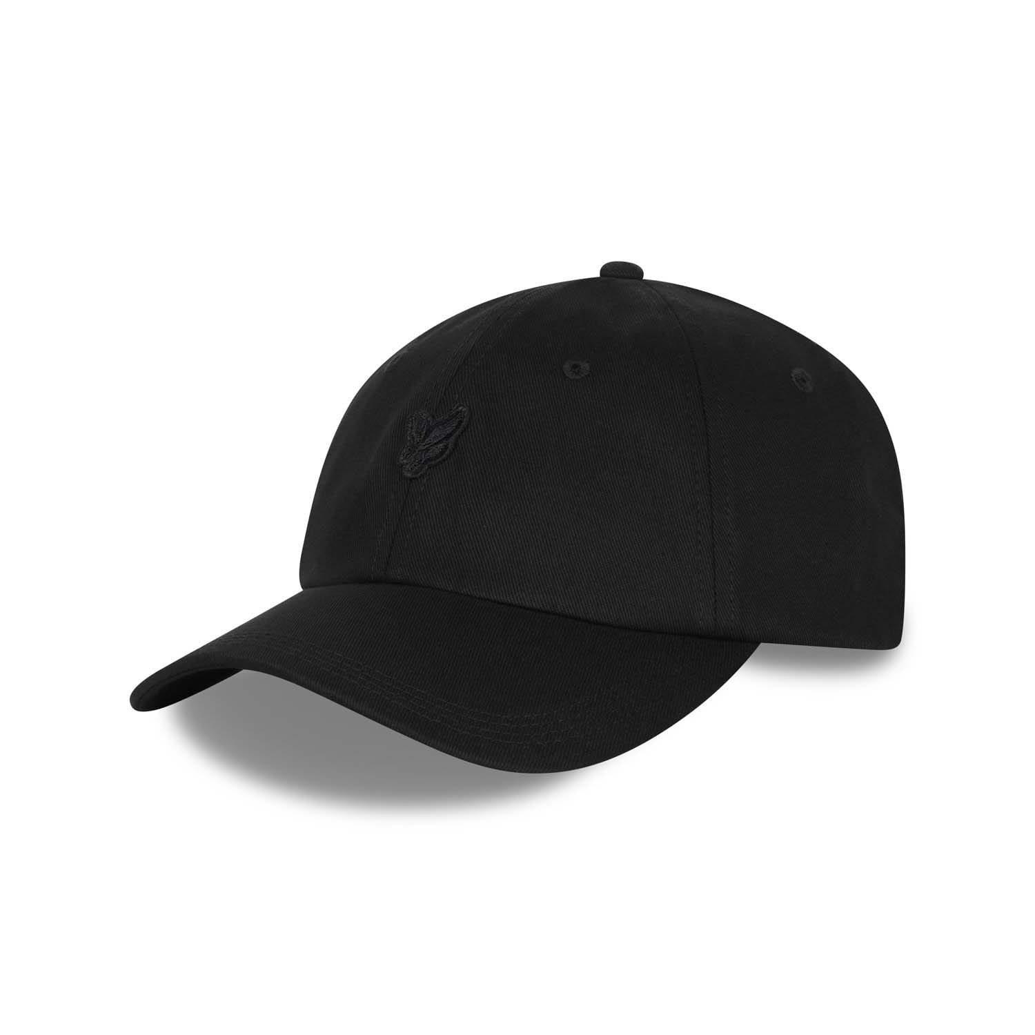 Black - Lyle and Scott - Tonal Eagle Baseball Cap
