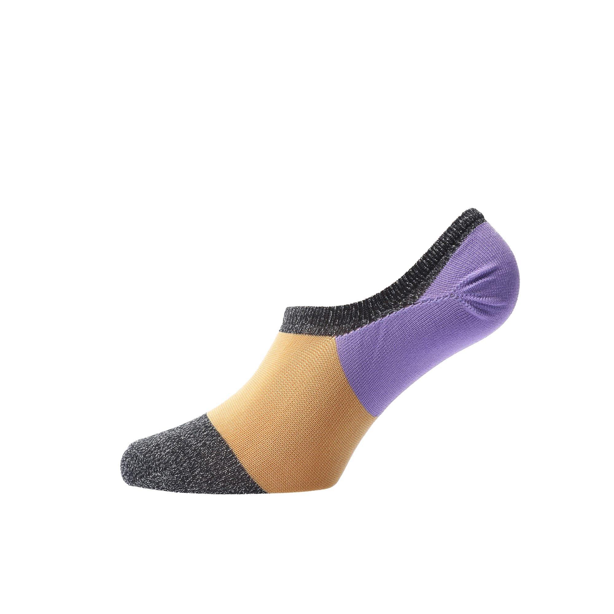 Grey - Happy Socks - Isa No Show Socks - 2