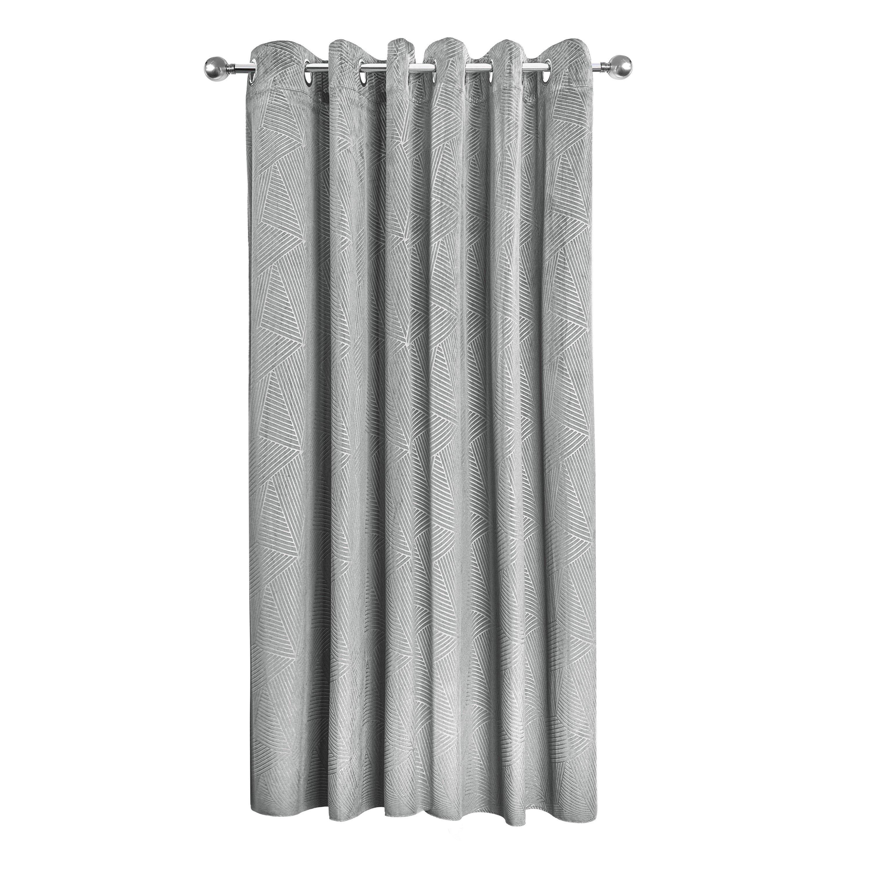 Door Curtain Thermal Blackout Eyelet Midnight