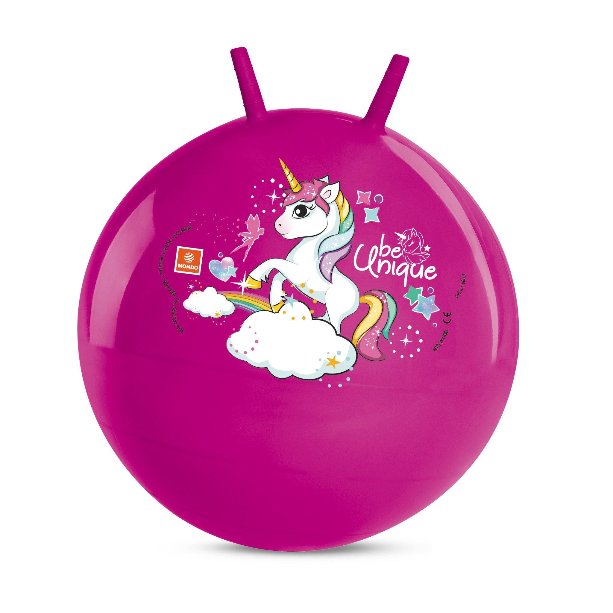 Multi - Mondo - Unicorn Space Hopper – Kids Inflatable Bouncy Hopp