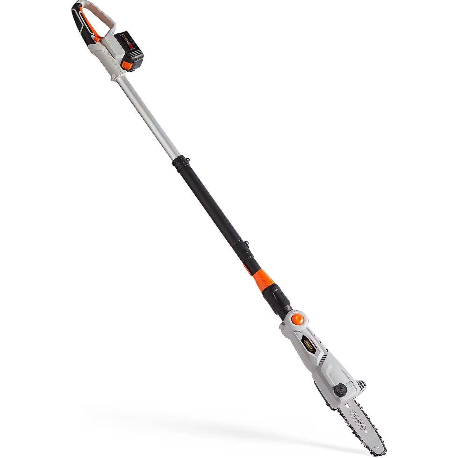 Vonhaus  Grey - 40V Cordless Pole Chainsaw