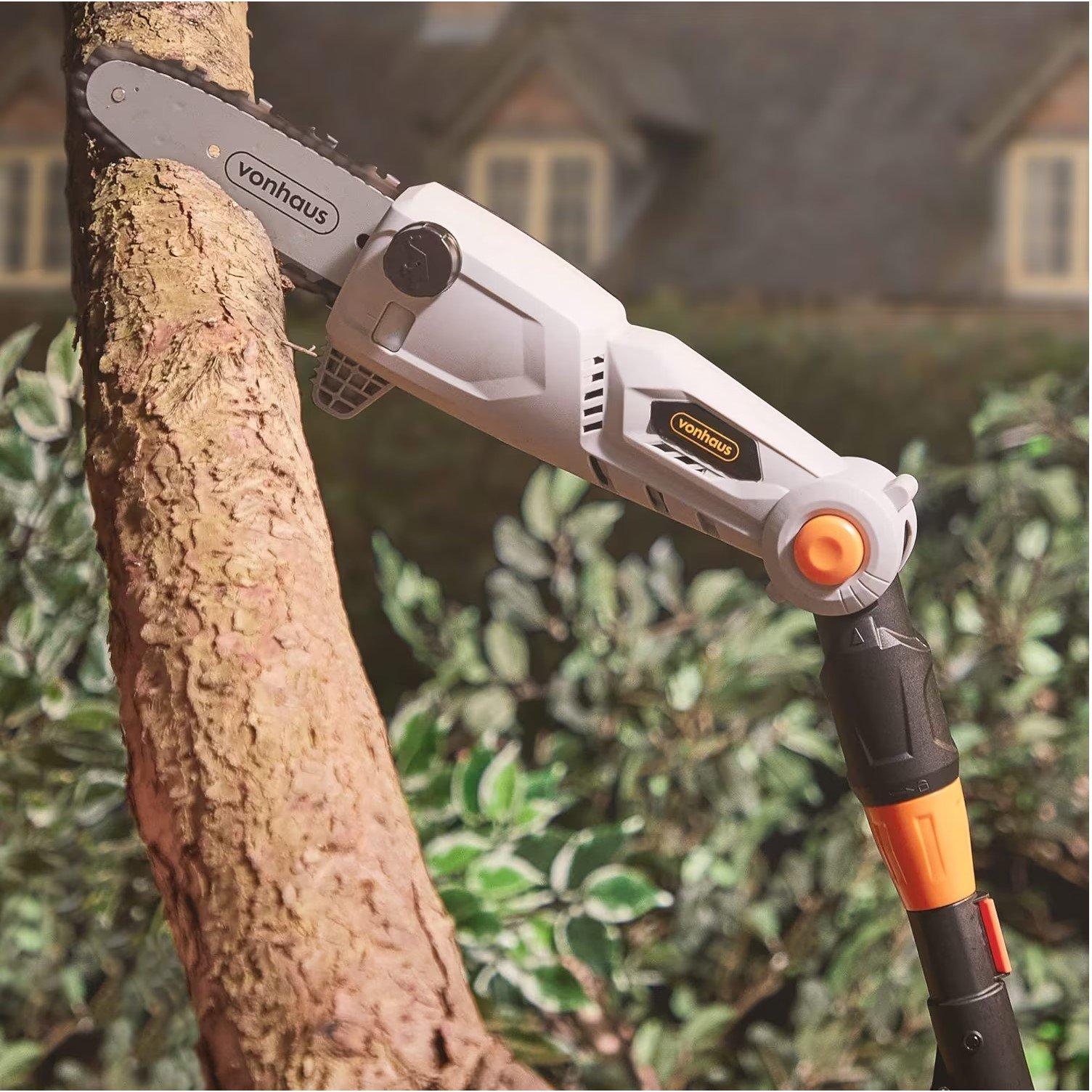 Grey - VonHaus - VonHaus  - 40V Cordless  Pole Chainsaw - 2