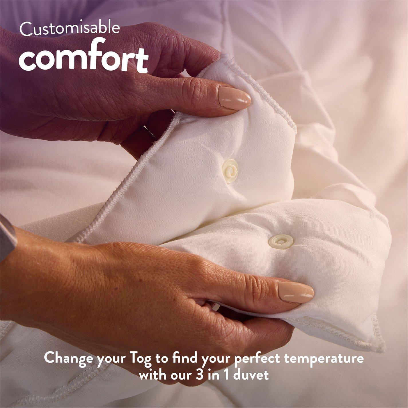 15 Tog All Seas - Slumberdown - Anti Allergy All Seasons Duvet - 4