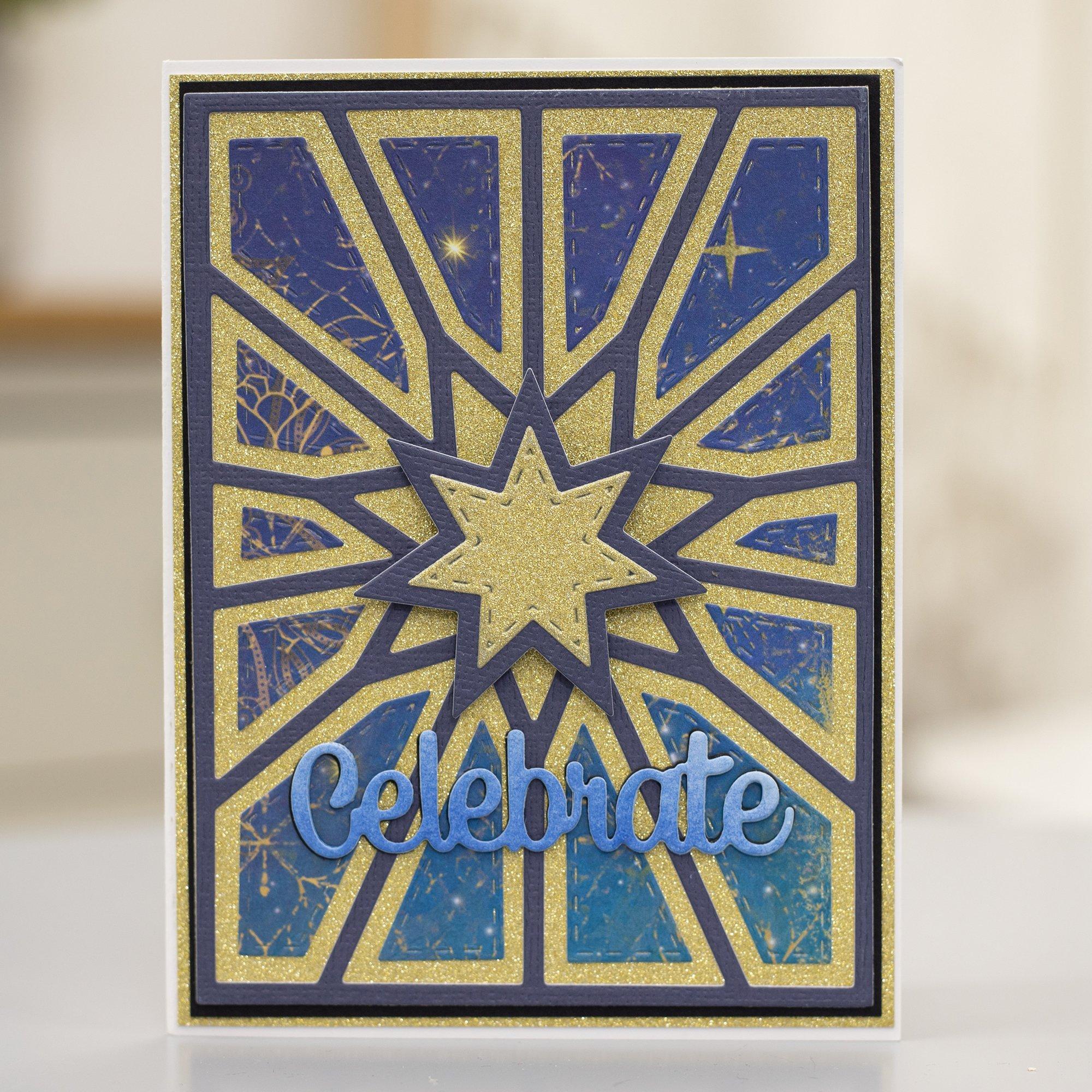 Multi - Crafters Companion - Shining Star Create a Card Die - 3