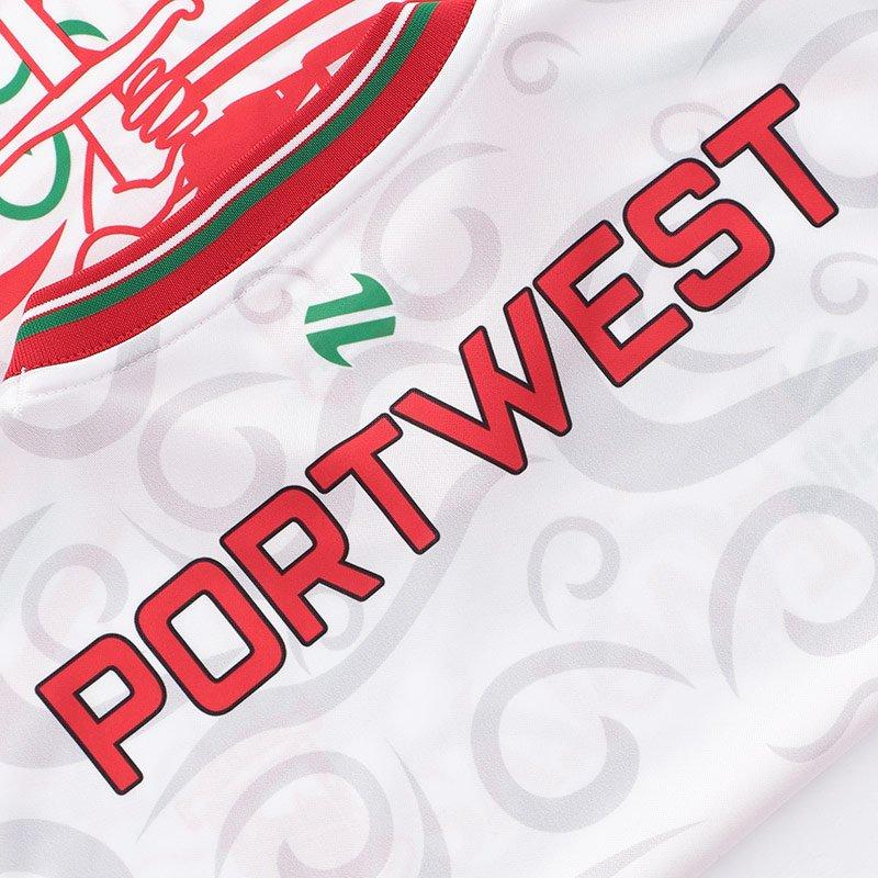 White/Red/Grn - ONeills - Mayo Training Jersey Junior - 5