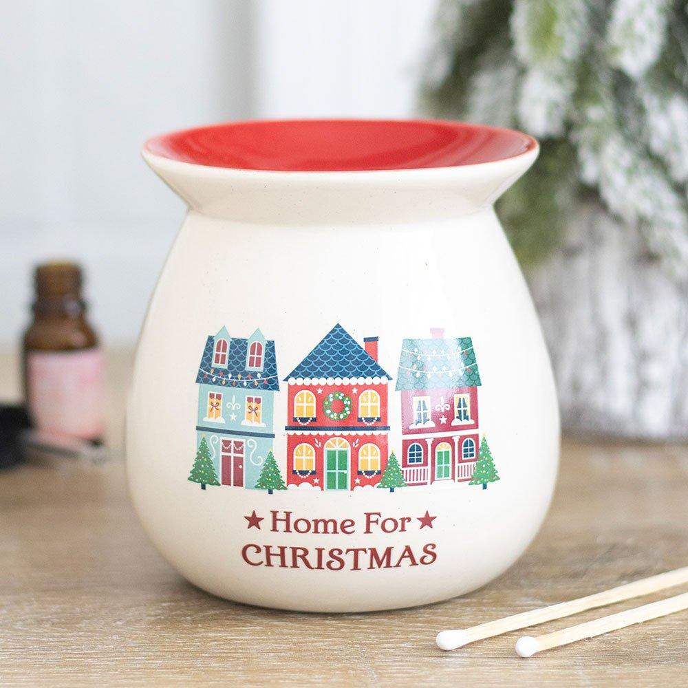 White - Something Different - Home for Christmas Oil Burner and Wax Warmer - 1