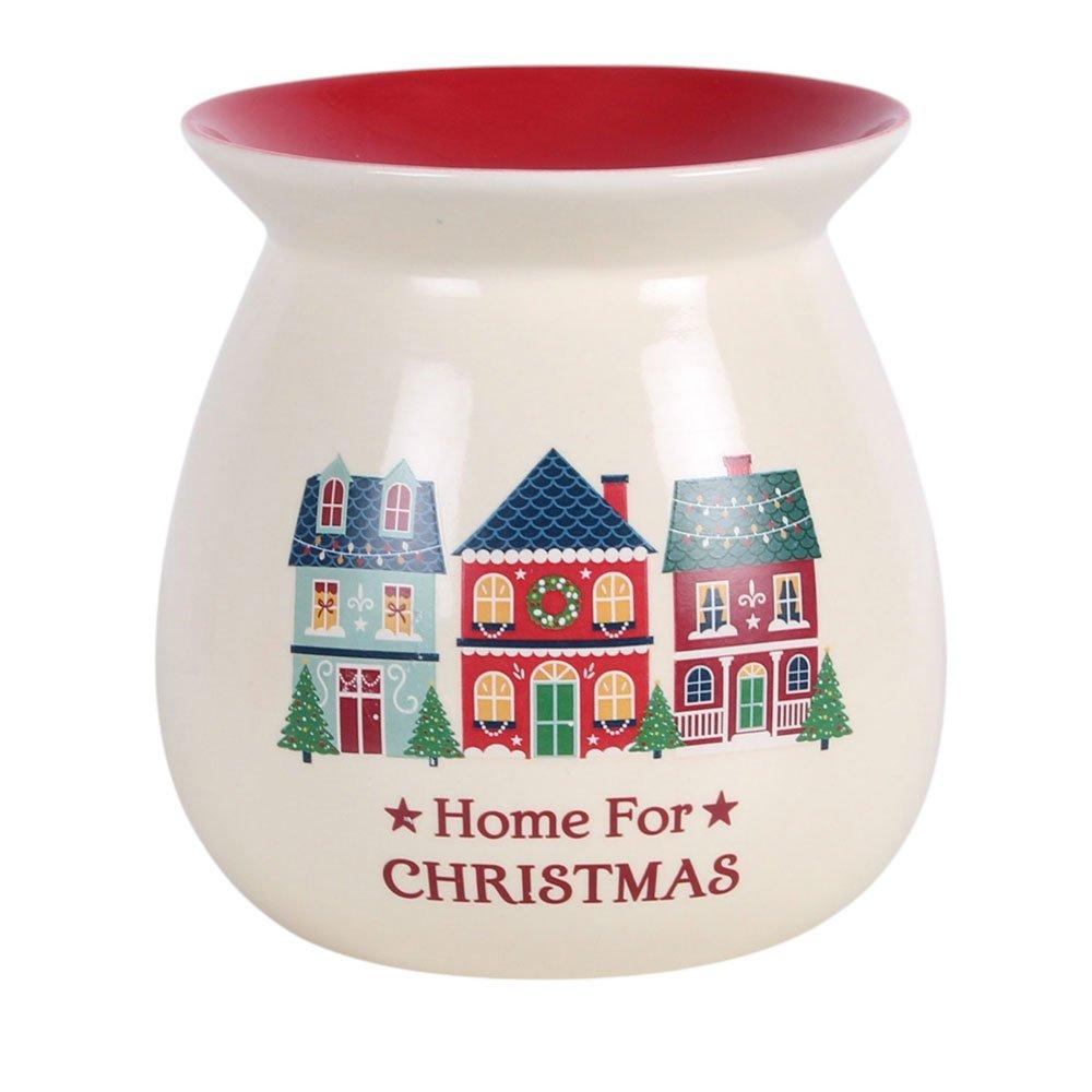 White - Something Different - Home for Christmas Oil Burner and Wax Warmer - 2