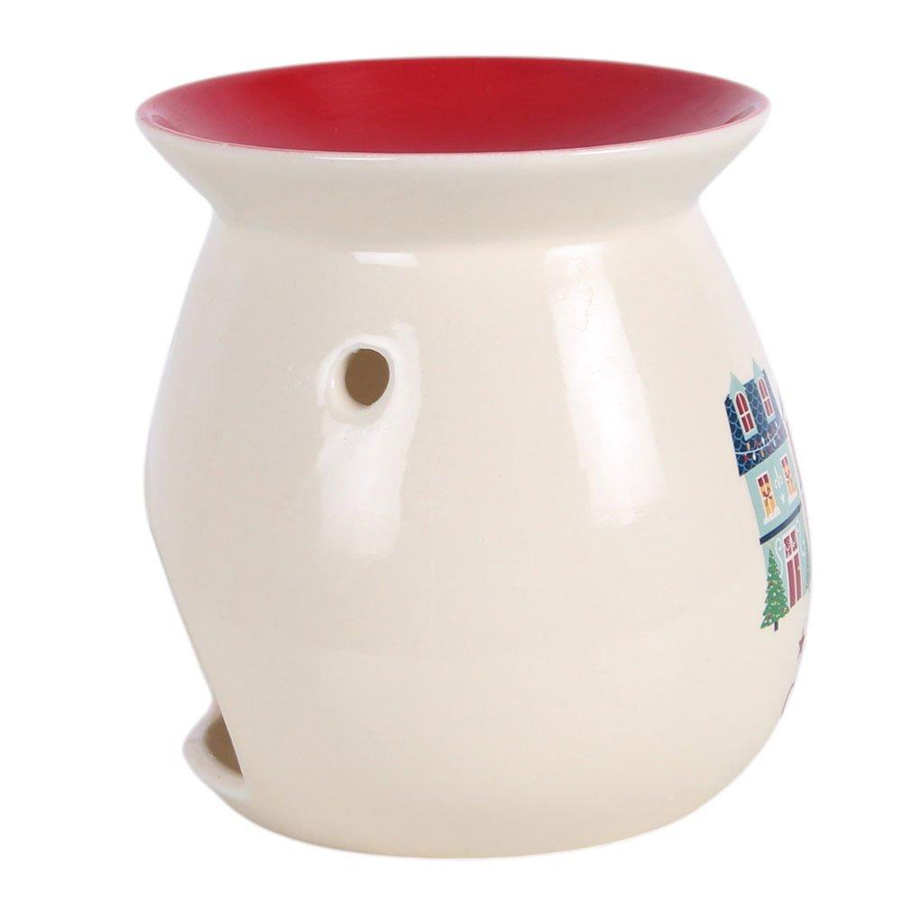 White - Something Different - Home for Christmas Oil Burner and Wax Warmer - 3