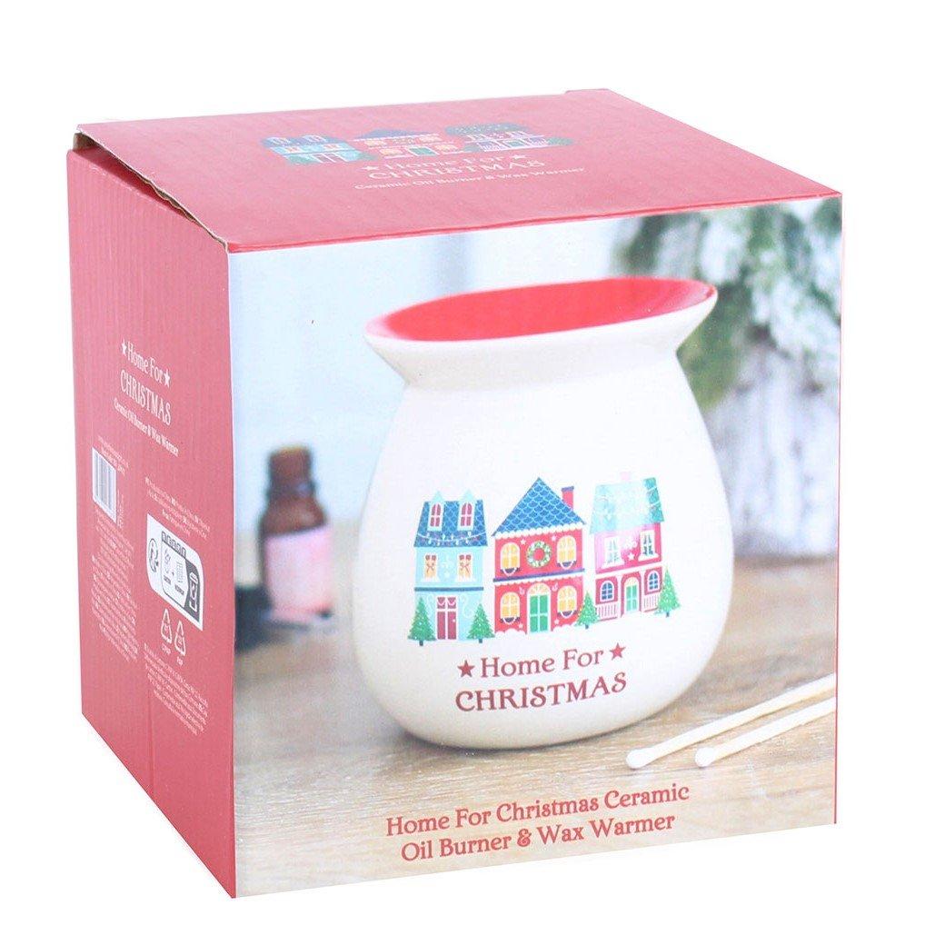 White - Something Different - Home for Christmas Oil Burner and Wax Warmer - 5