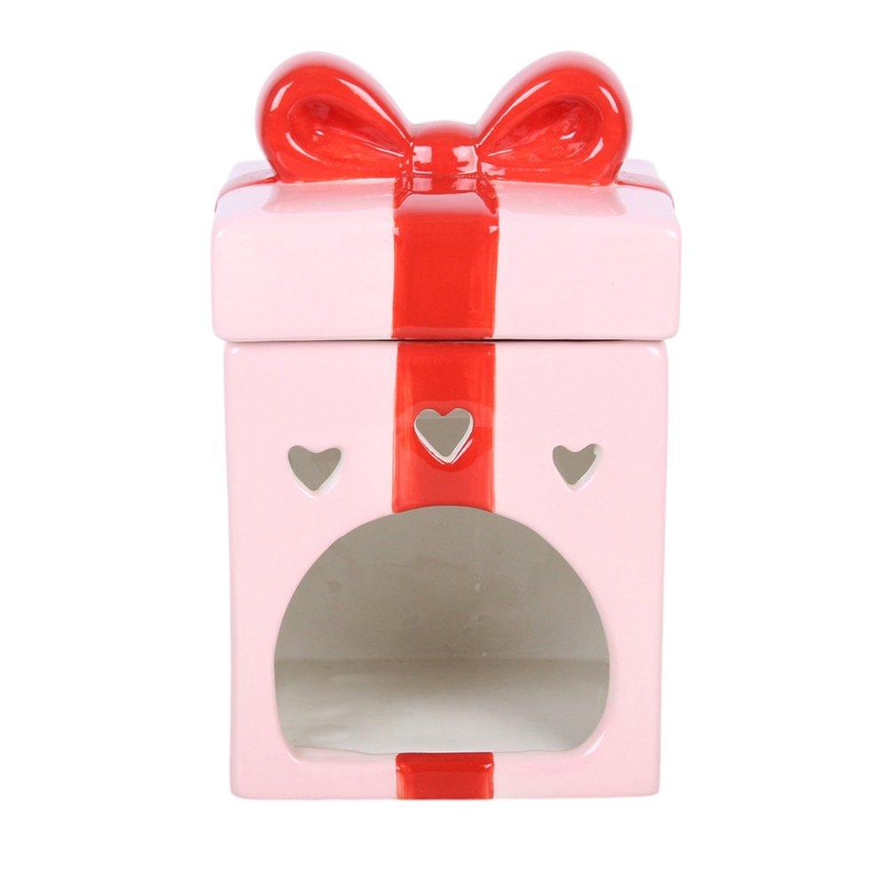 White - Something Different - Pink Present Oil Burner - 5