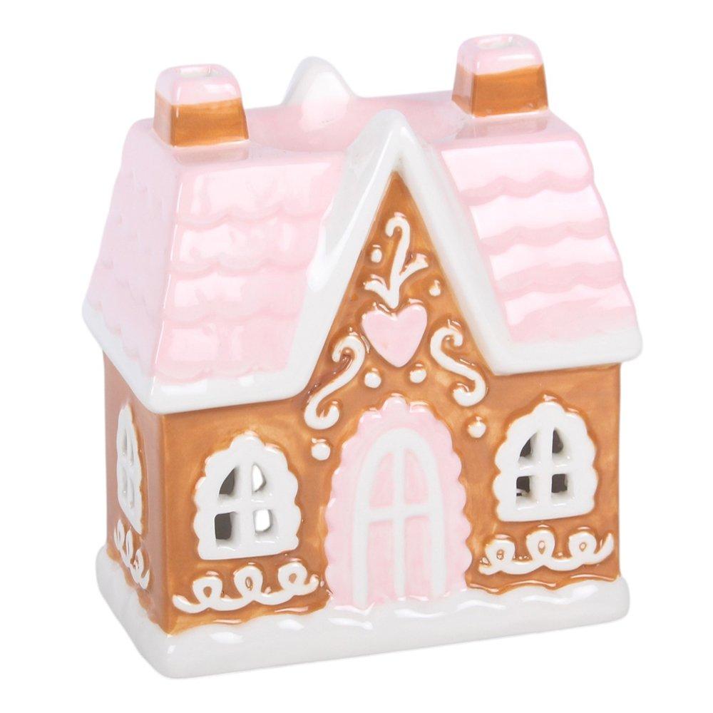White - Something Different - Sugarplum Gingerbread House Oil Burner and Wax War - 2