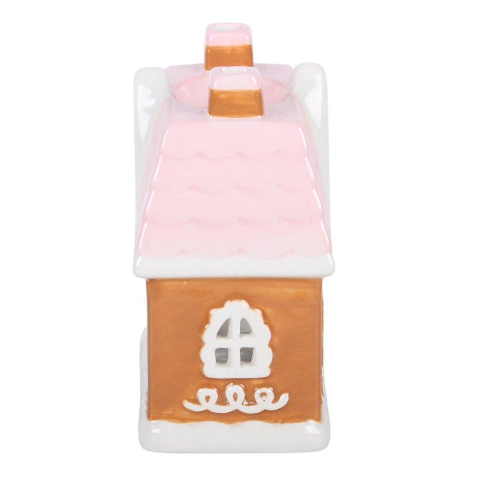 White - Something Different - Sugarplum Gingerbread House Oil Burner and Wax War - 3
