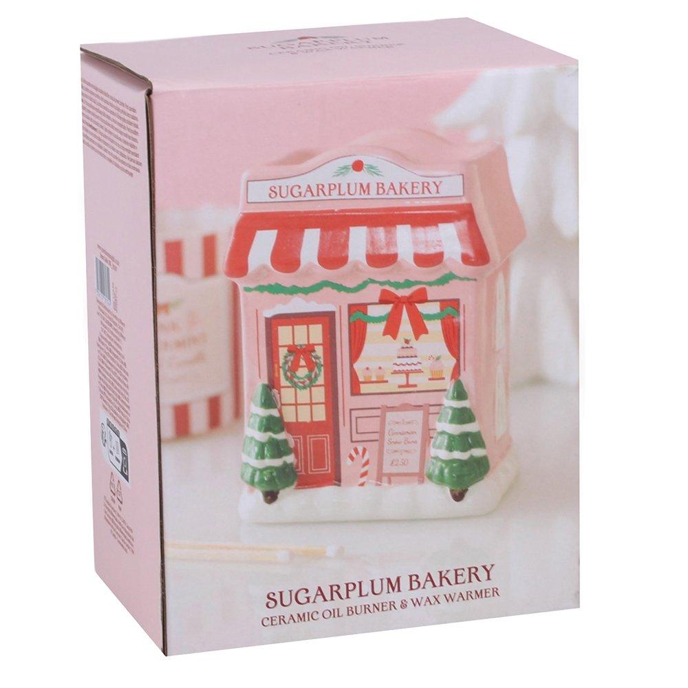 White - Something Different - Sugarplum Gingerbread House Oil Burner and Wax War - 5