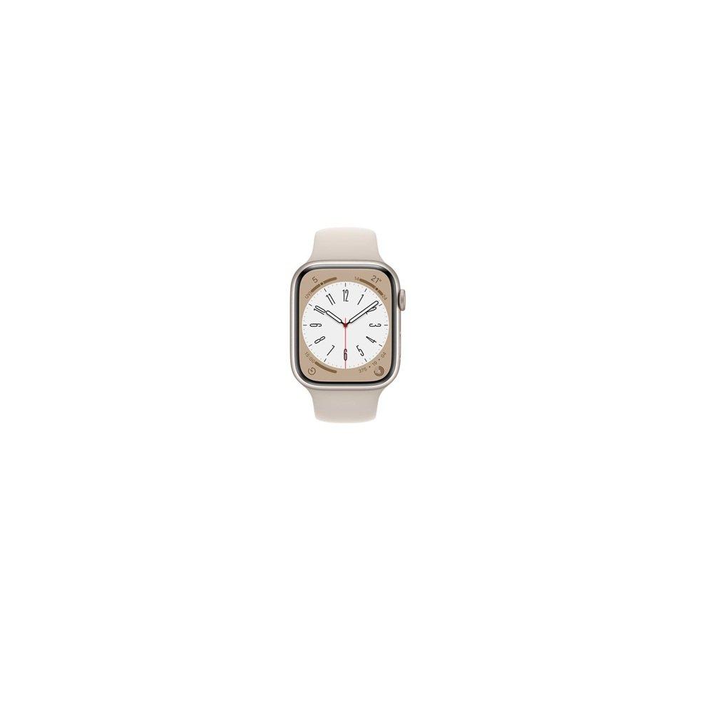 Starlight - Apple - Apple Watch Series 8 GPS + Cellular 45mm Starlight - 2