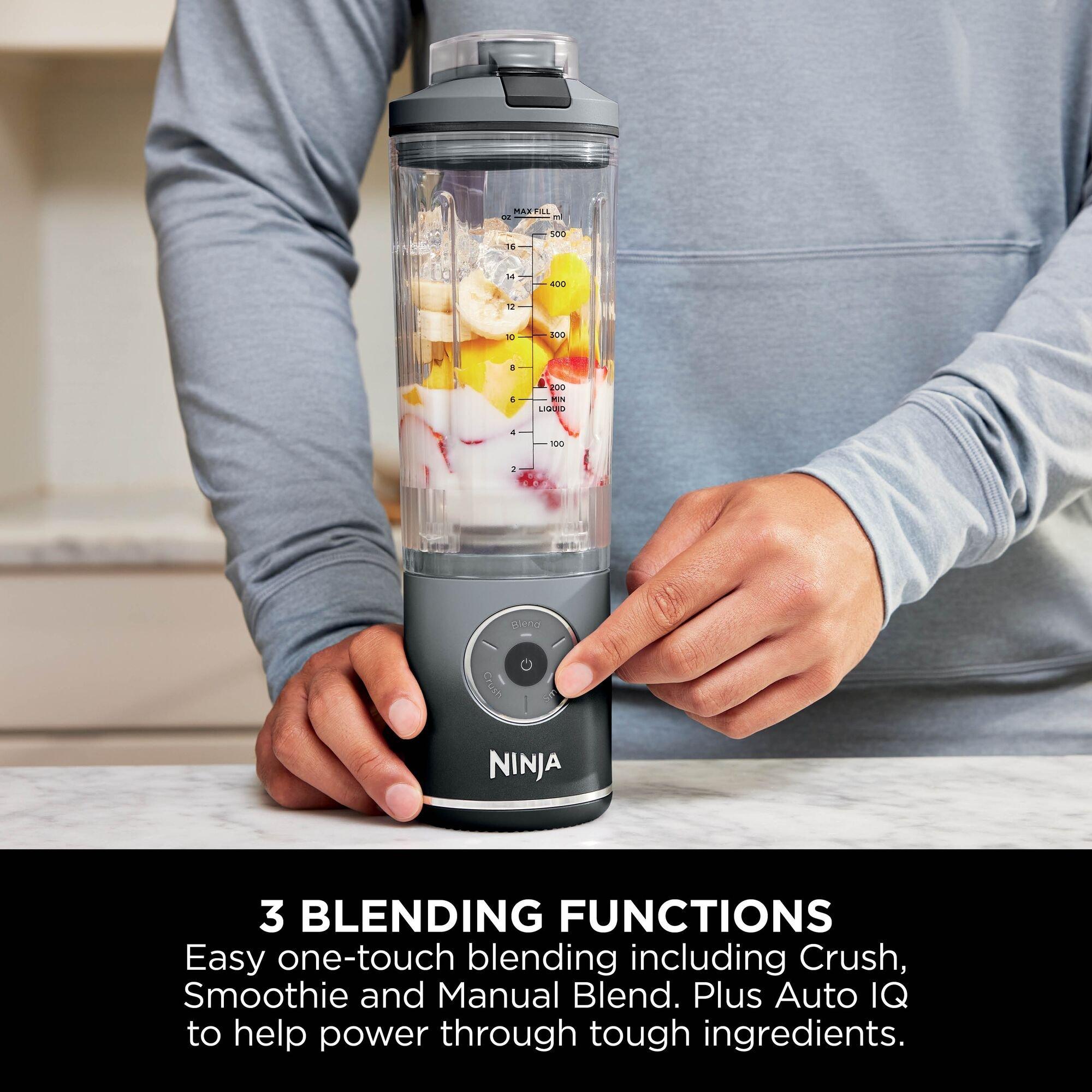 Grey - Ninja - Blast Max Portable Blender - Grey BC251UKGY - 14