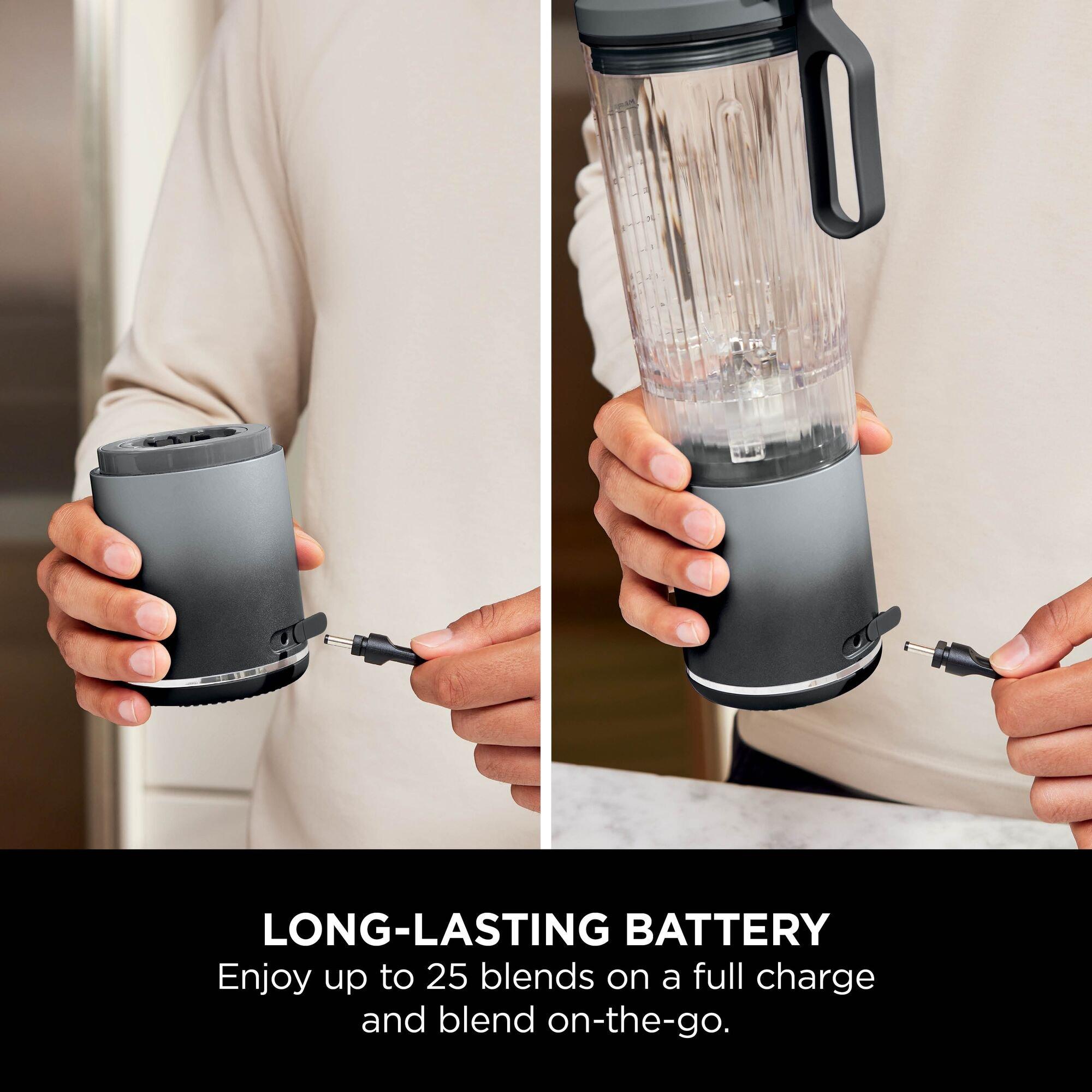 Grey - Ninja - Blast Max Portable Blender - Grey BC251UKGY - 3