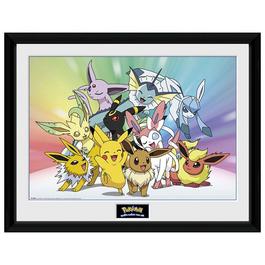 Pokemon GAME Pokémon Framed Print Eevee (30x40)