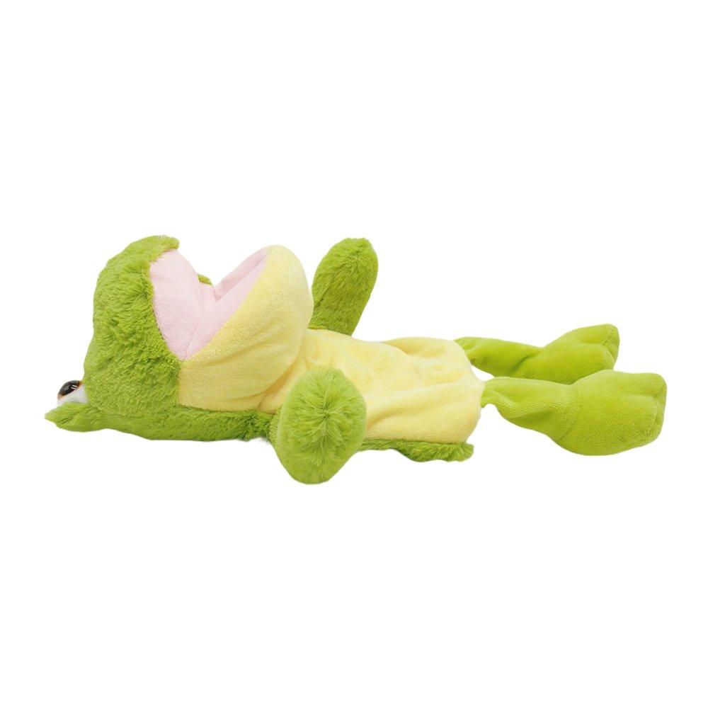 Multi - Pugs at Play - Talking Frog Hand Puppet Toy - 5