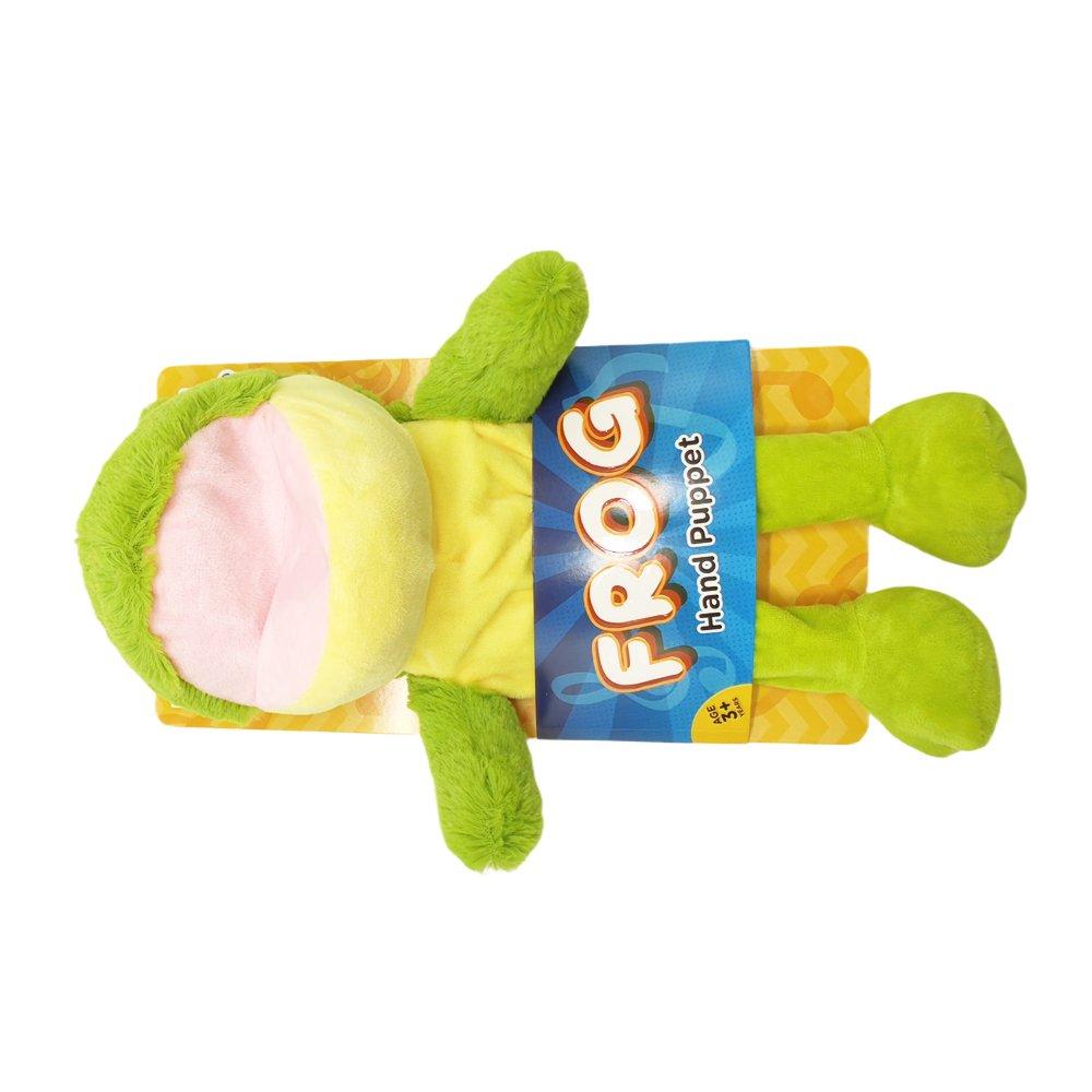 Multi - Pugs at Play - Talking Frog Hand Puppet Toy - 8