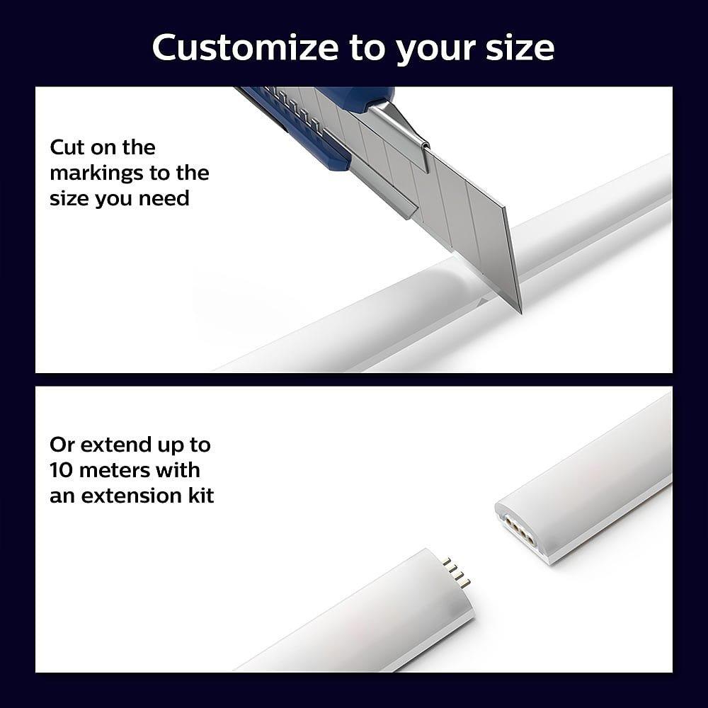 Mehrfarbig - Philips Hue - Gradient Lightstrip Base EU UK - 4