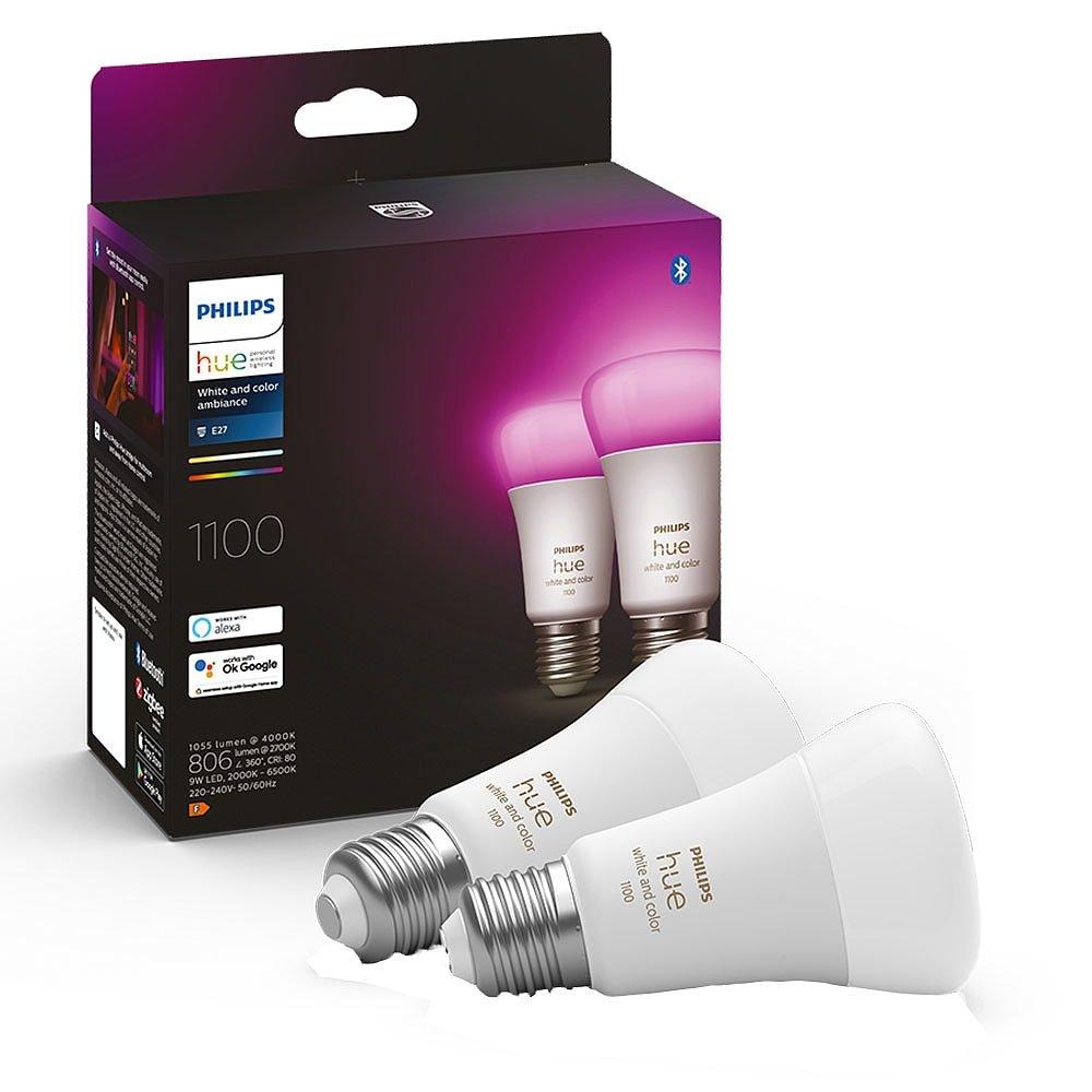 Electrónica - Philips Hue - Philips HueWCA 9W A60 E27 2P UK - 1