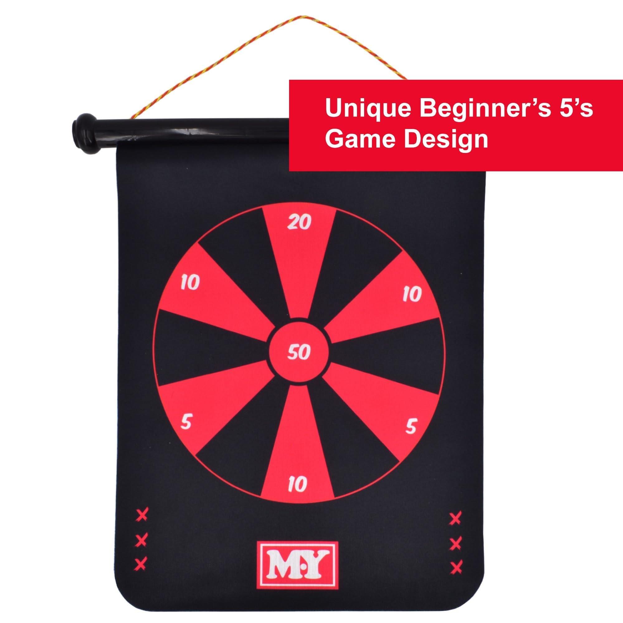 Black & Red - Planet Direct - M.Y 15 Inch Magnetic Dart Board - 2