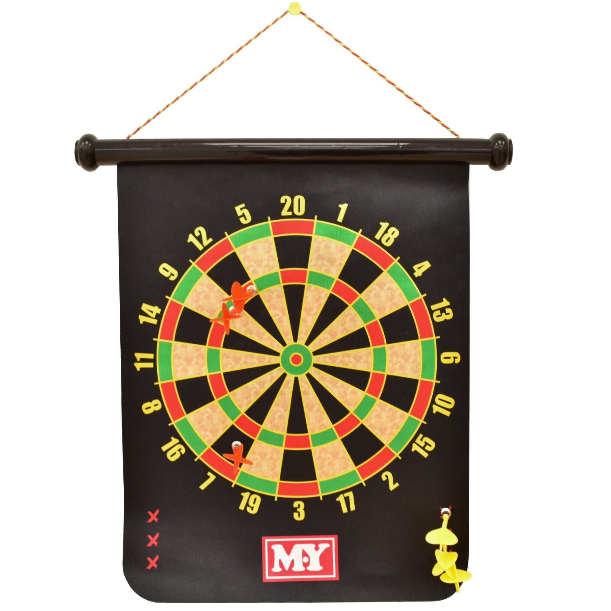 Black & Red - Planet Direct - M.Y 15 Inch Magnetic Dart Board - 6