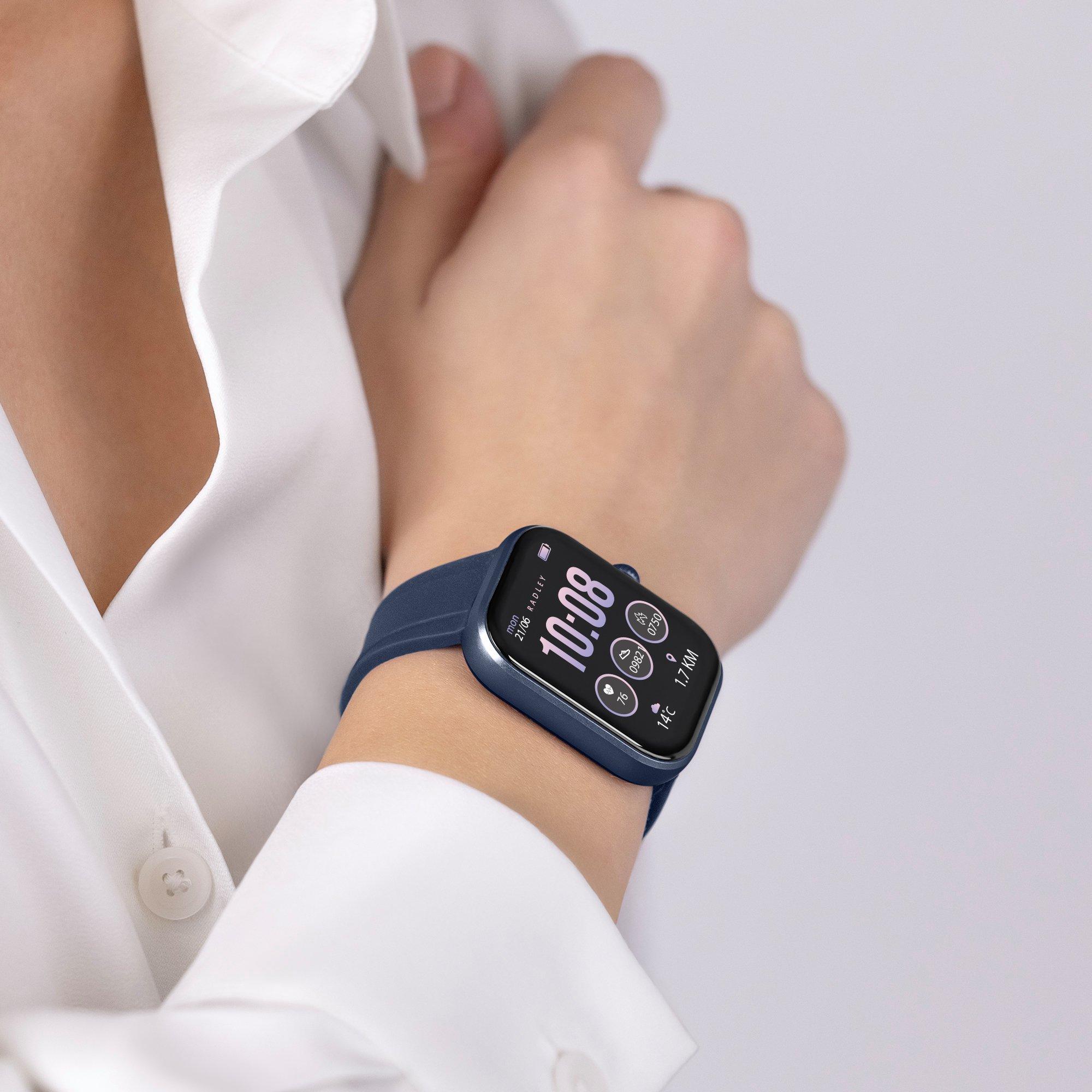Blue - Radley - Radley Series 55 Navy Smart Watch - 2