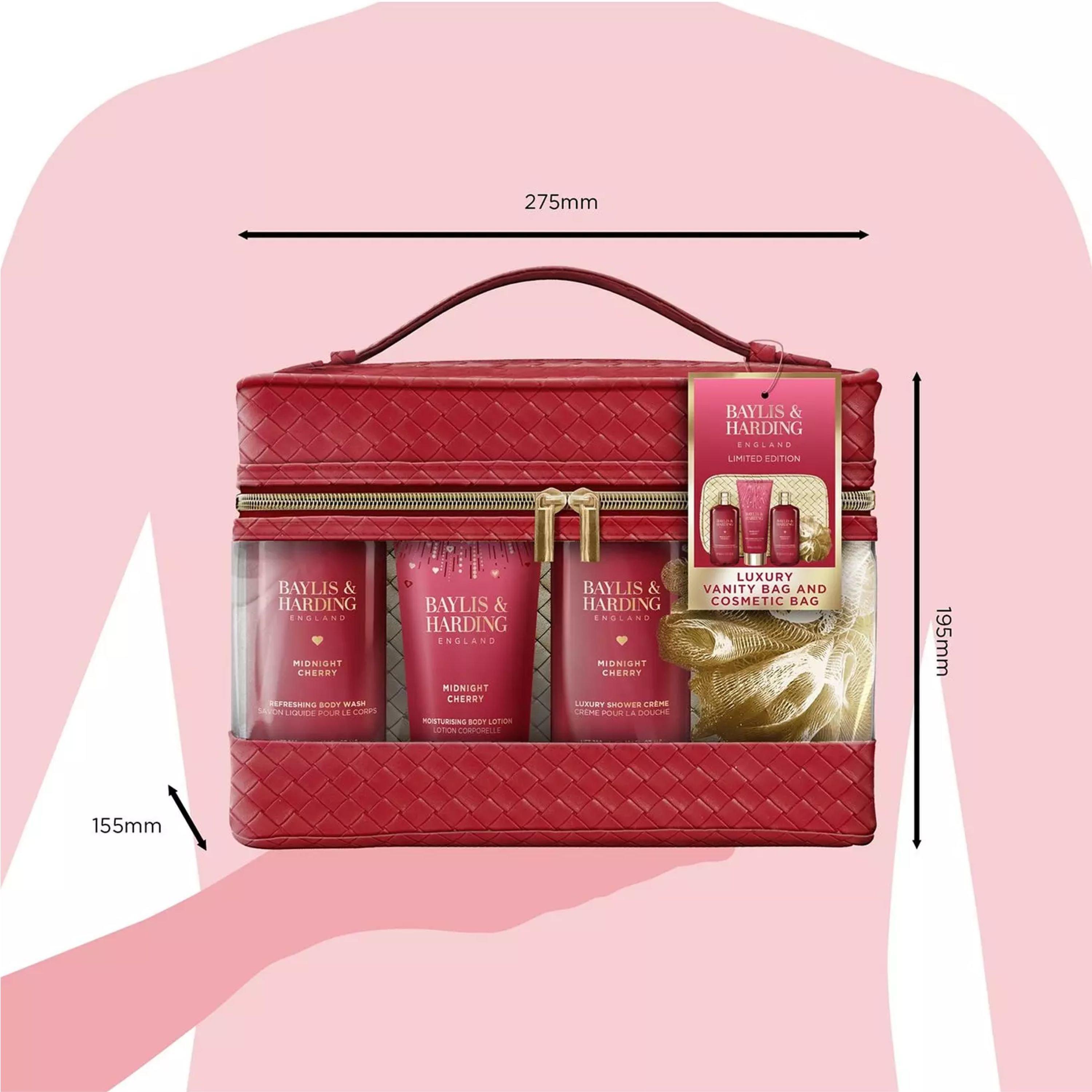 Multi - Baylis and Harding - Midnight Cherry Bags Of Beauty Gift Set - 3