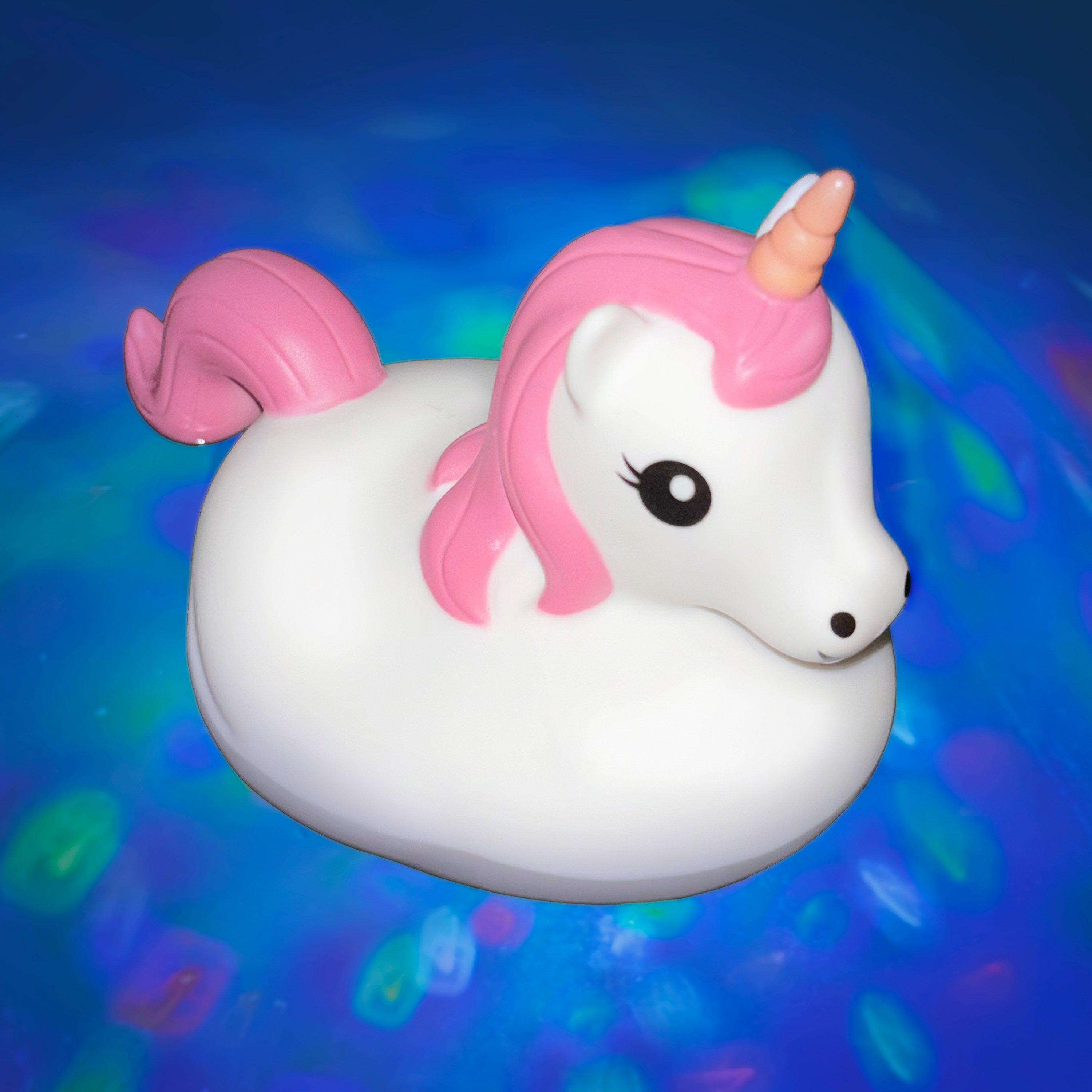 White - Gift Republic - Unicorn Disco Bath Light - 4