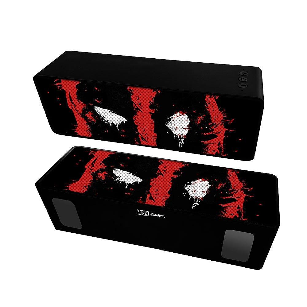 Marvel  Black Otk Deadpl 10W Wl 2 1 Speaker