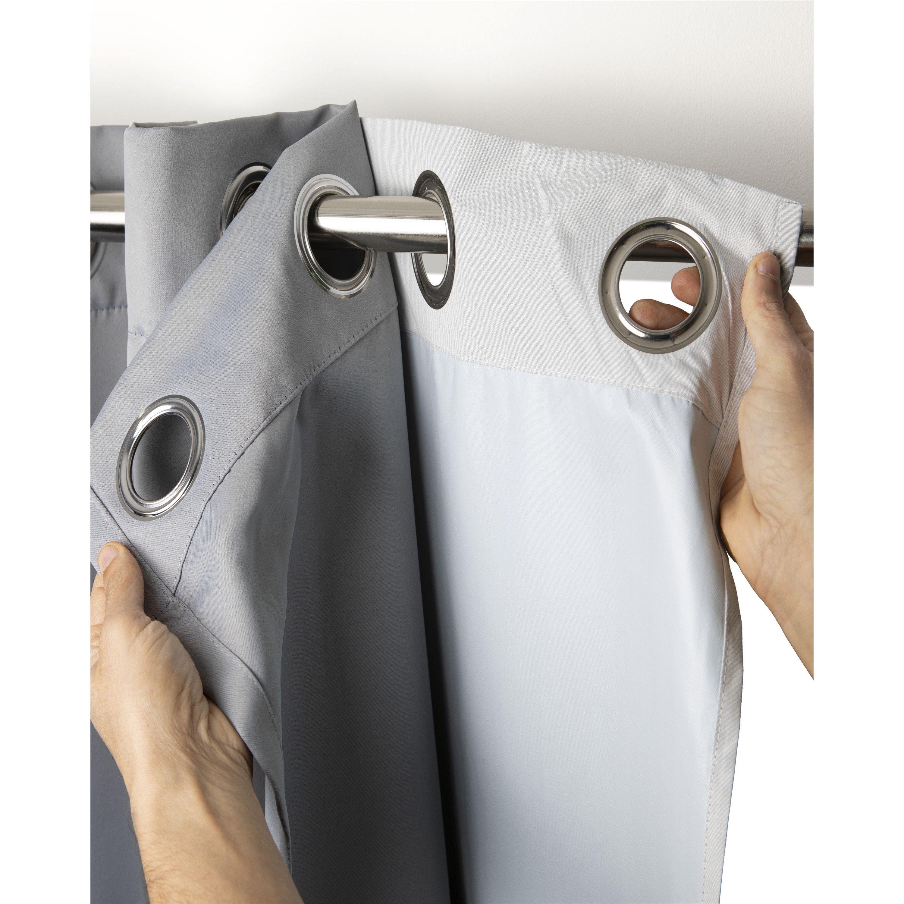 White - Emma Barclay - Blackout Curtains Linings Eyelet - 1