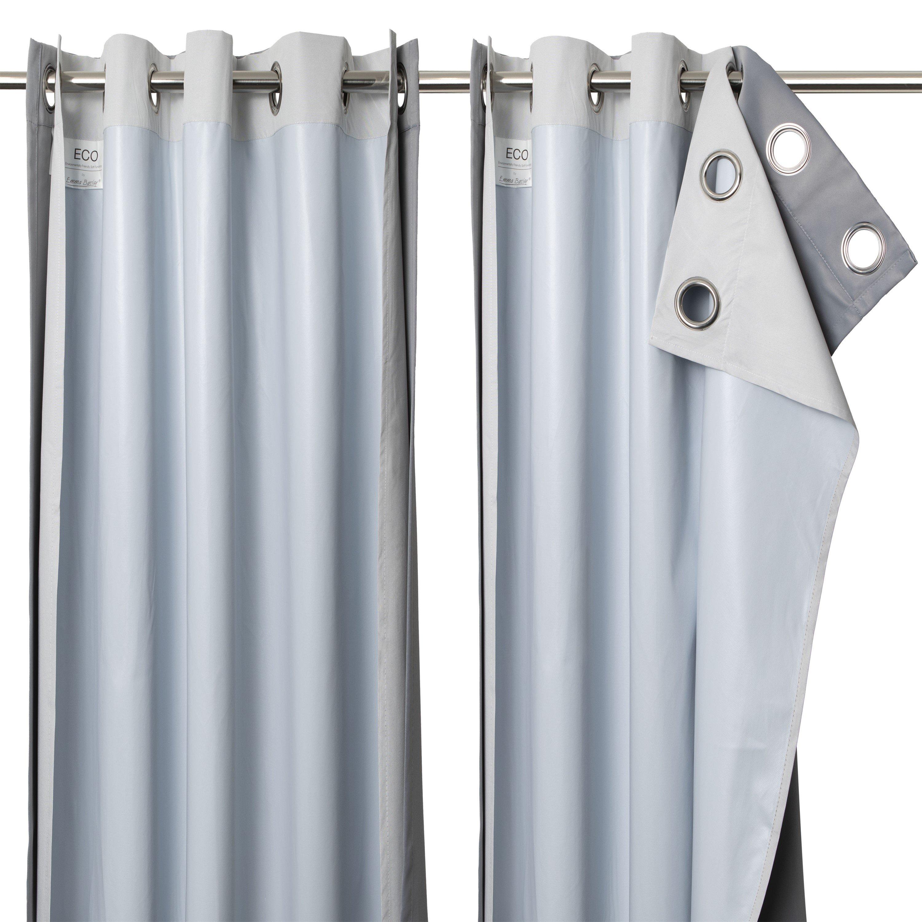 White - Emma Barclay - Blackout Curtains Linings Eyelet - 2