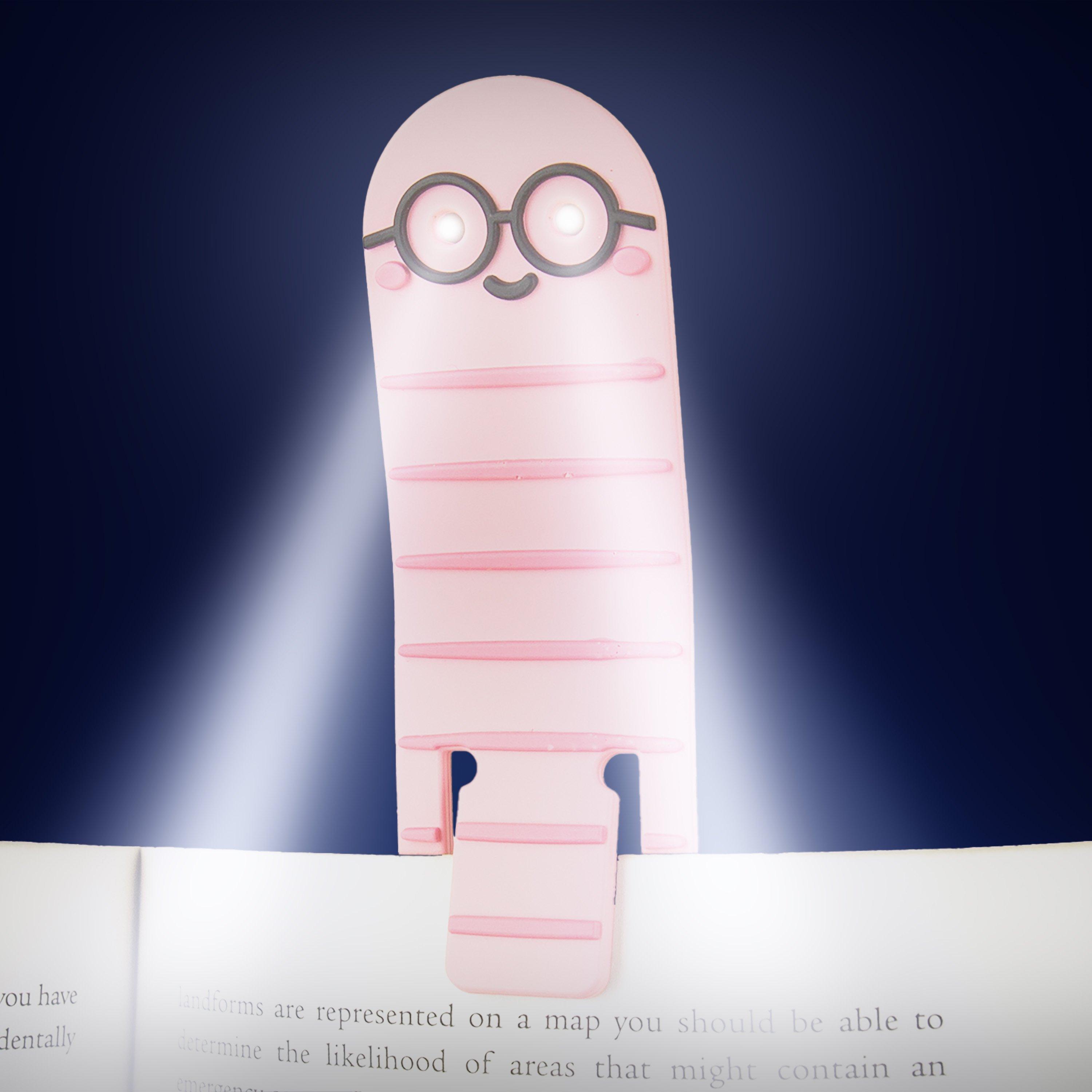 Multi - Gift Republic - Book Buddies – Worm Bookmark and Light - 3