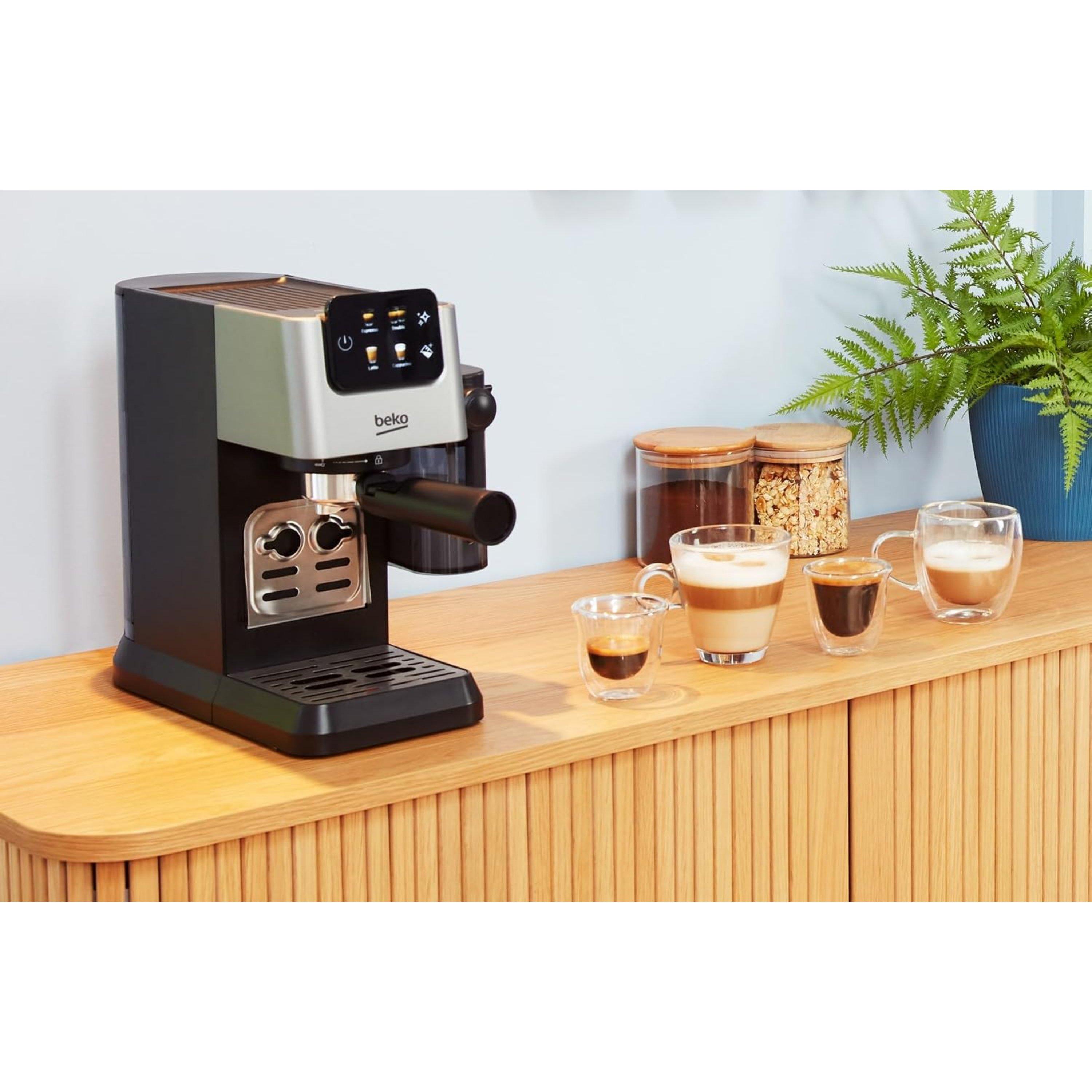 Black - Beko - CaffeExperto Semi Automatic Espresso machine - 8