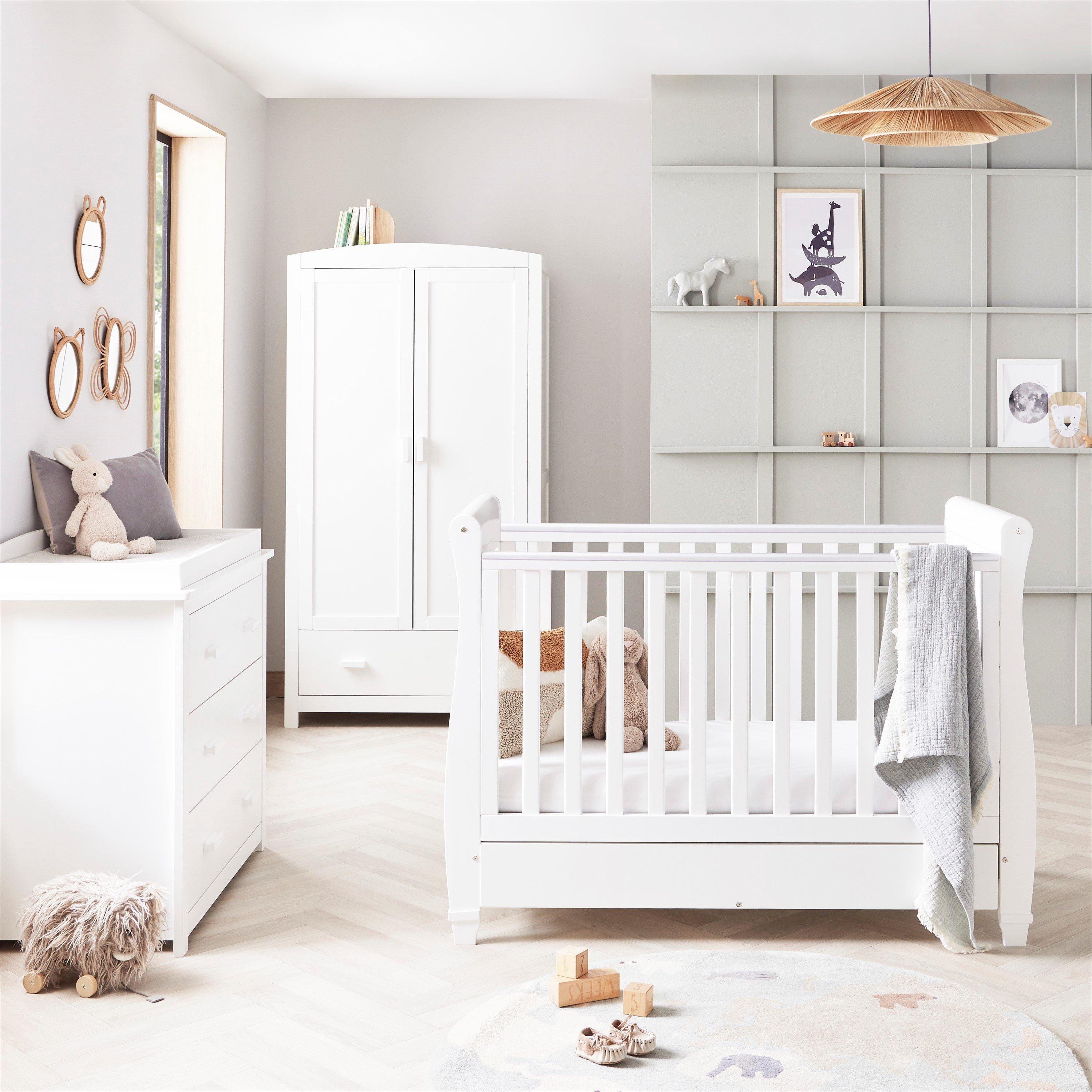 White - Babymore - Eva 3 Piece Room Set - White - 3