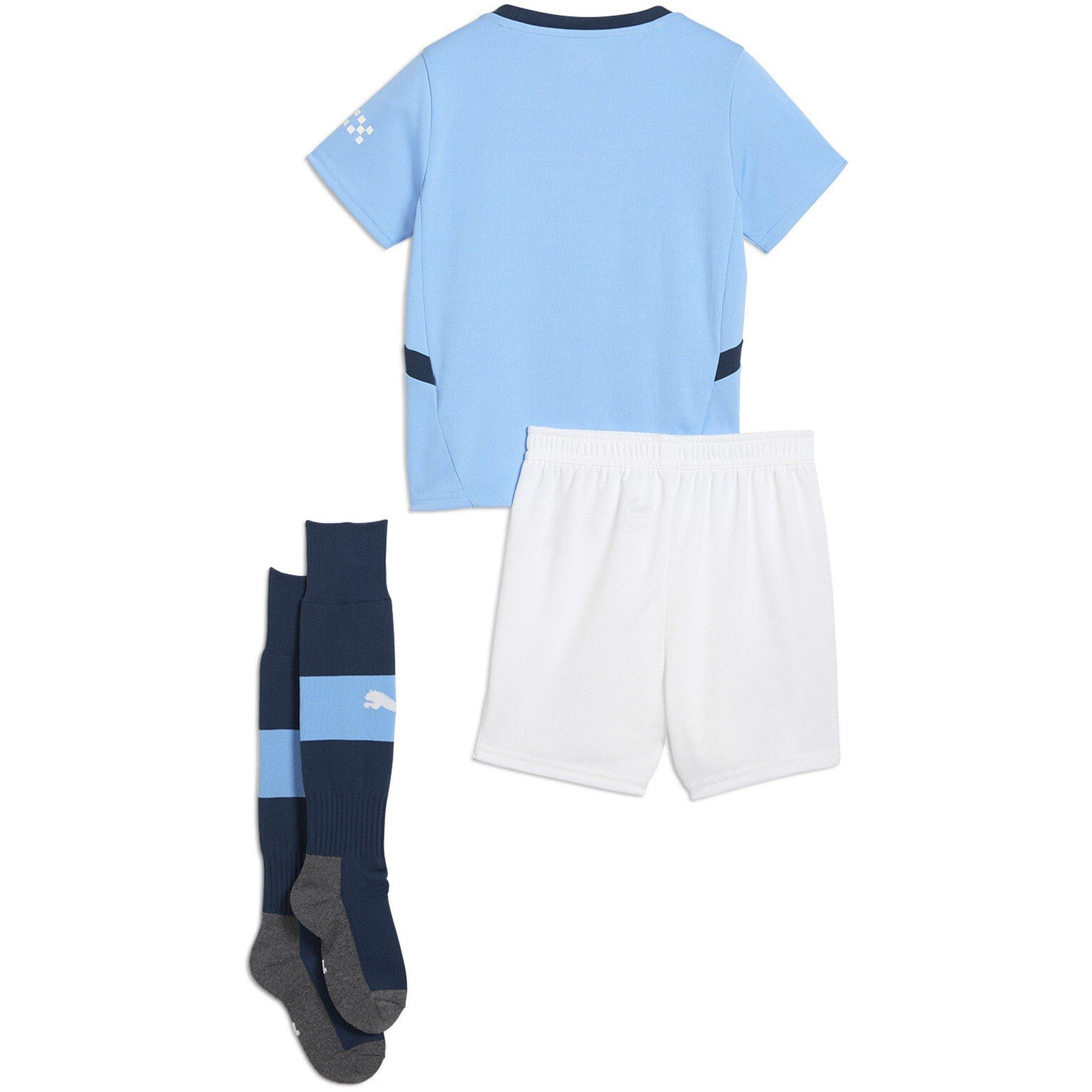 Blue - Puma - Manchester City Home Minikit 2024 2025 Infants - 2