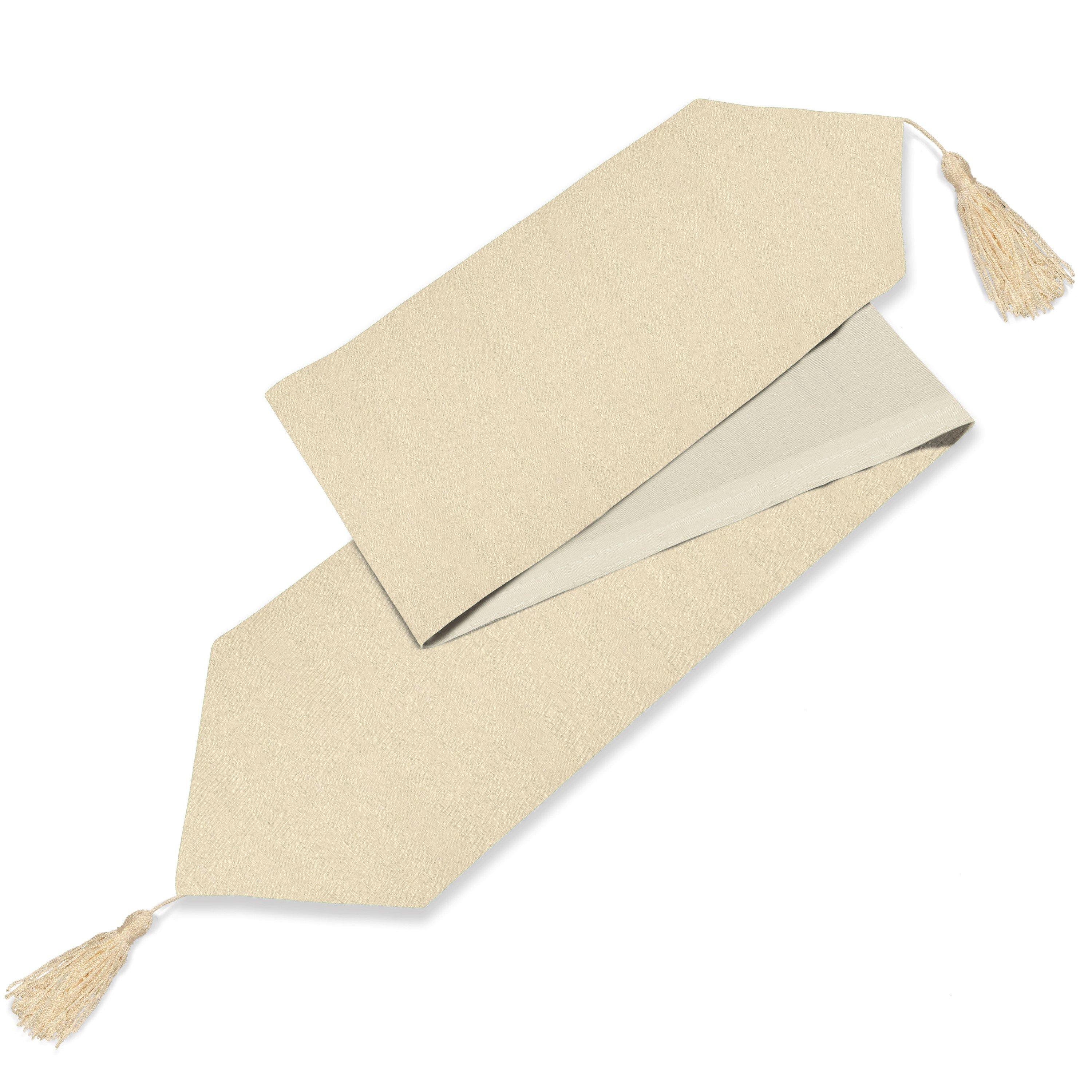 Durable Easy-Care Fade-Resistant Linen-Look Table