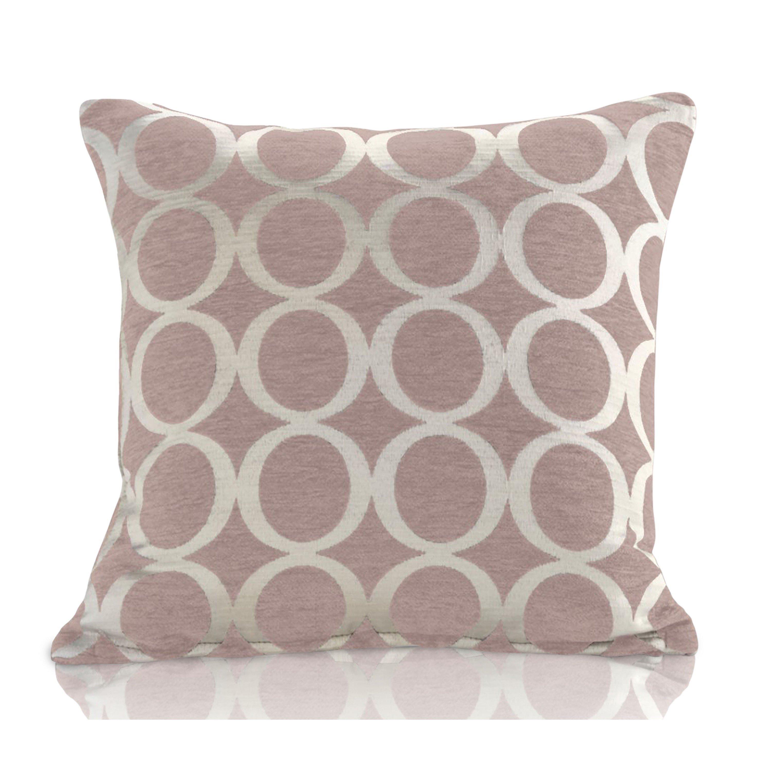 Blush - Alan Symonds - Pair of O Chenille Cushions - 1