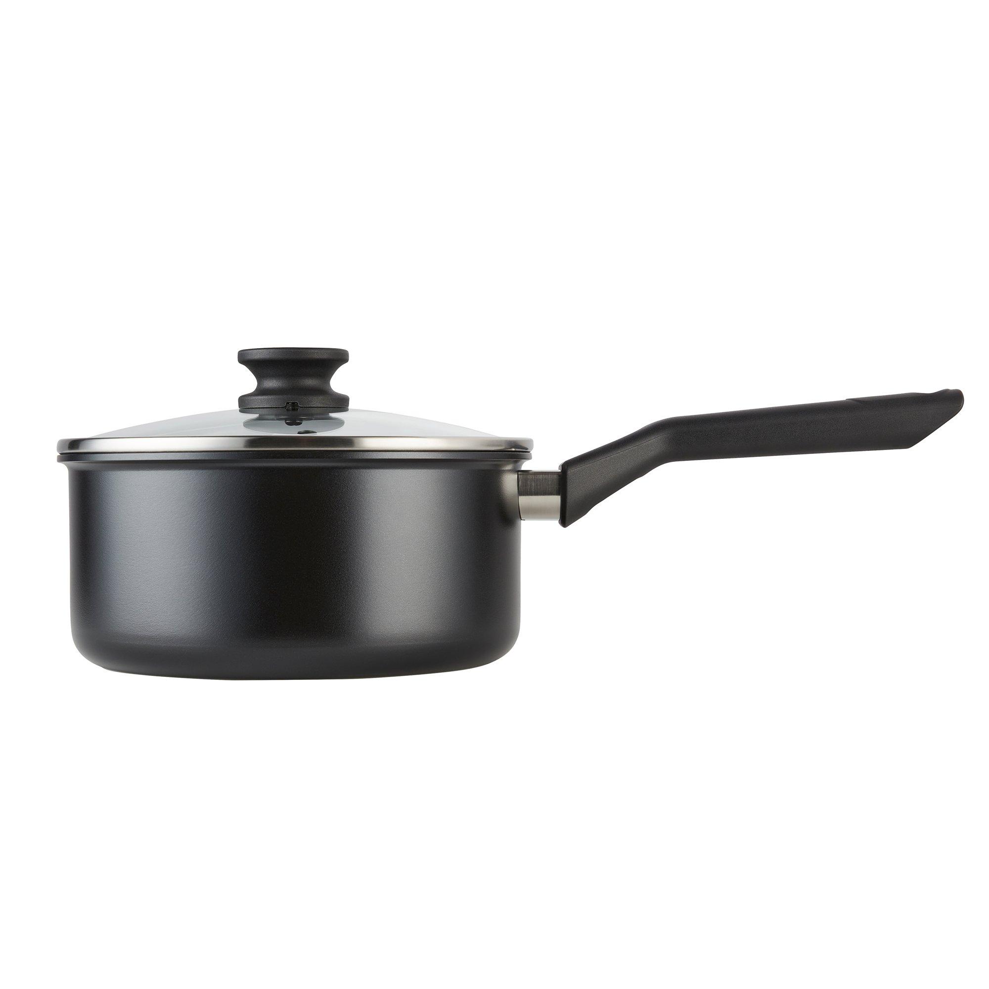 Black - Ninja - ZEROSTICK Classic 20cm Saucepan - CW50220UK - 2