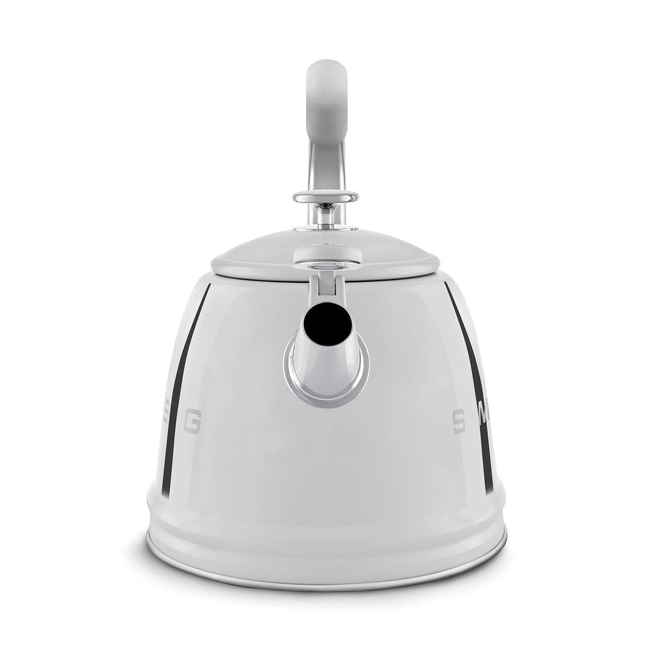 Stainless Steel - Smeg - Whistling Kettle in Stainless Steel - 2